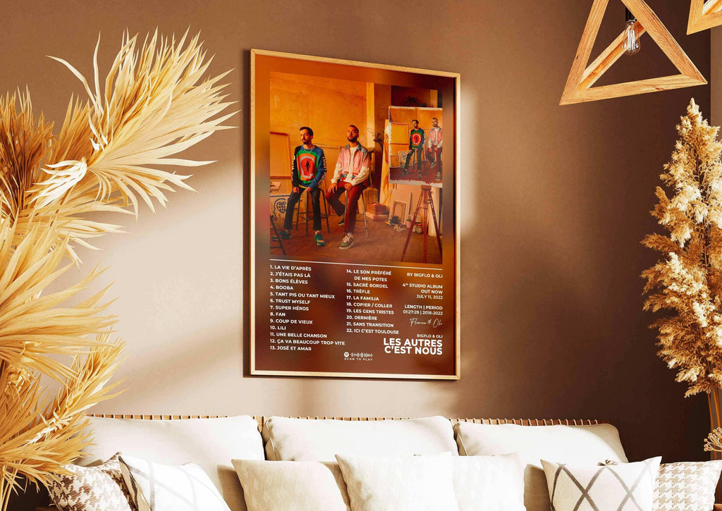 Les Autres C'est Nous Bigflo & Oli Poster - Backyard