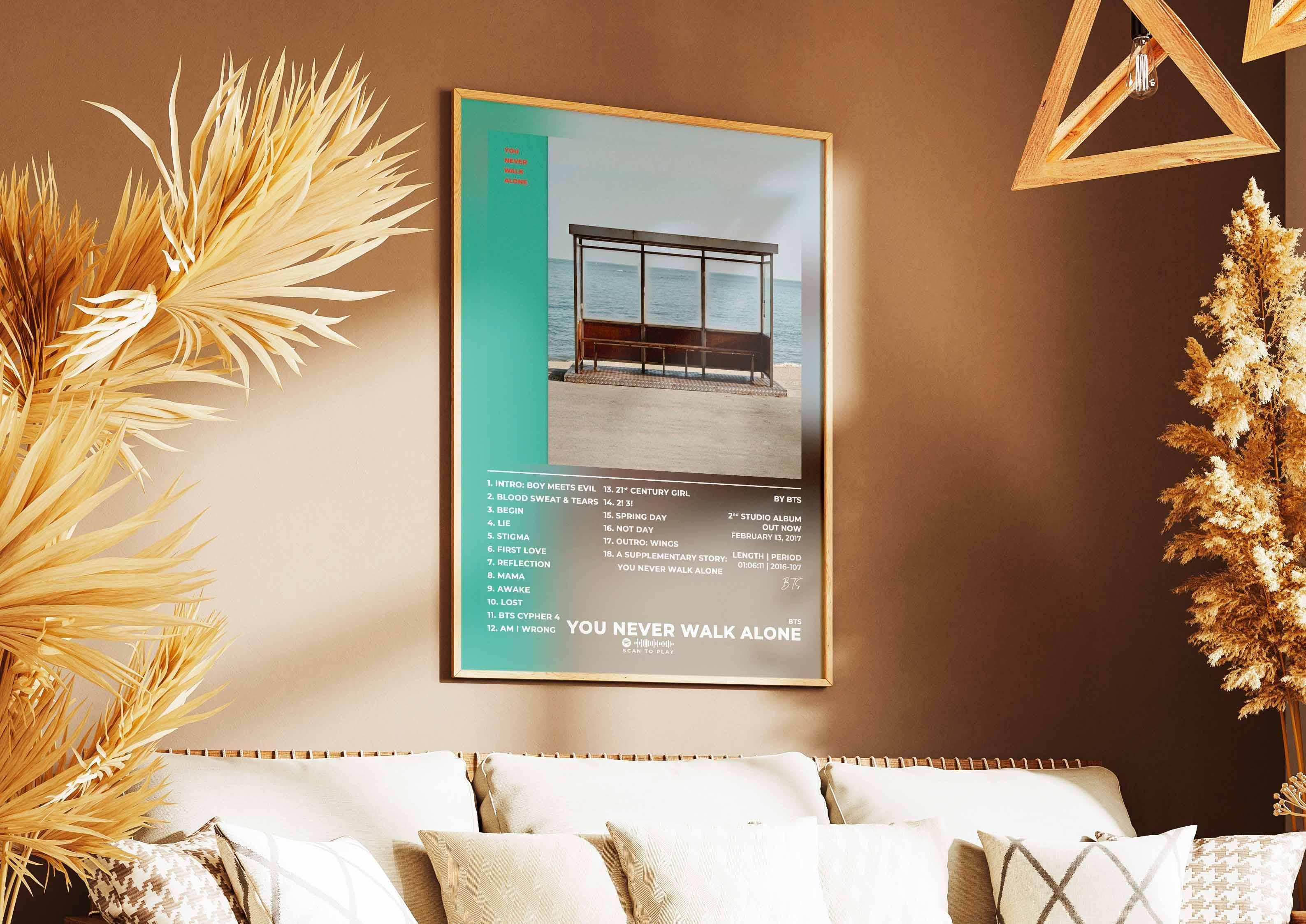 You Never Walk Alone BTS Poster - Backyard