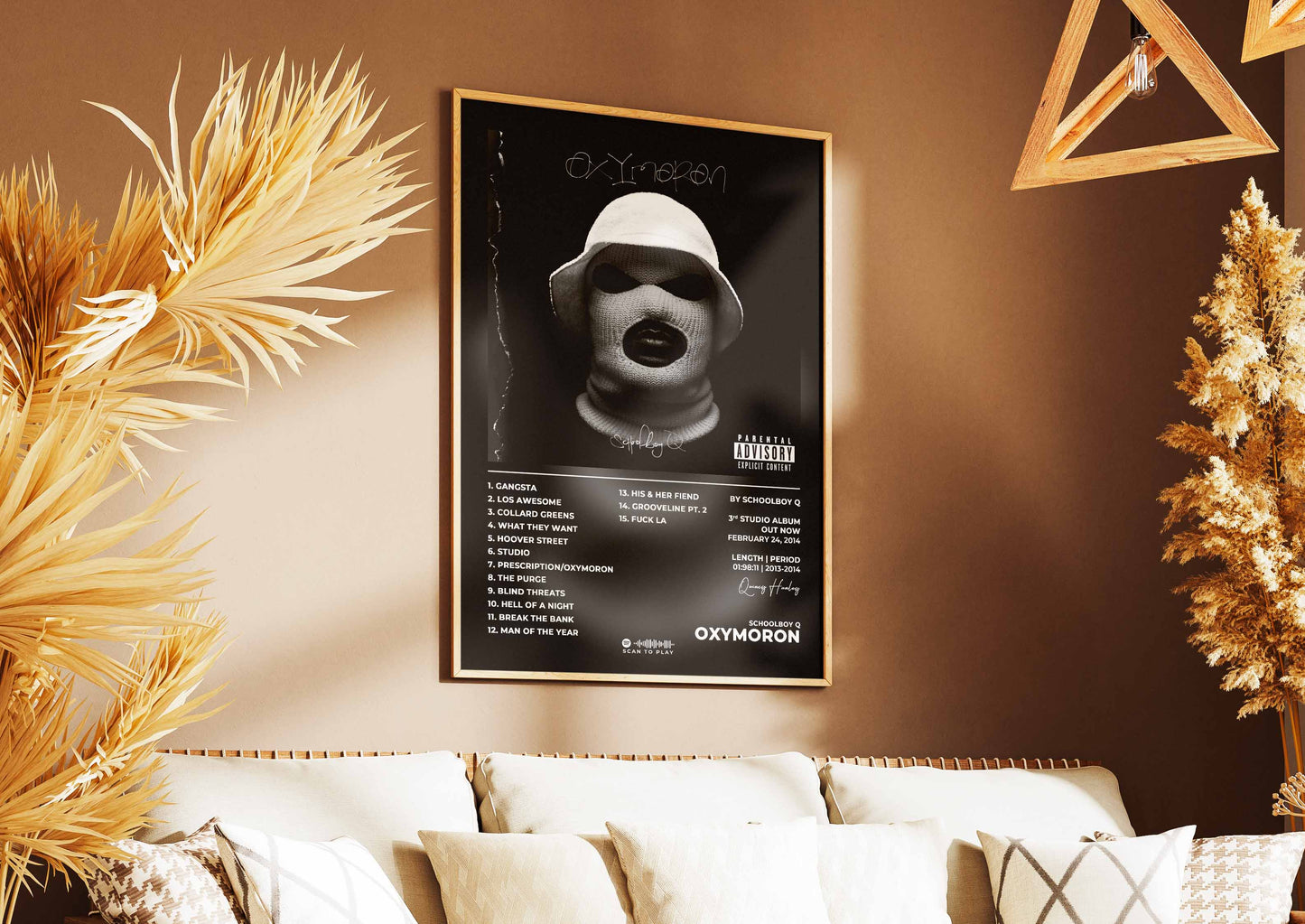 Oxymoron SchoolBoy Q Poster