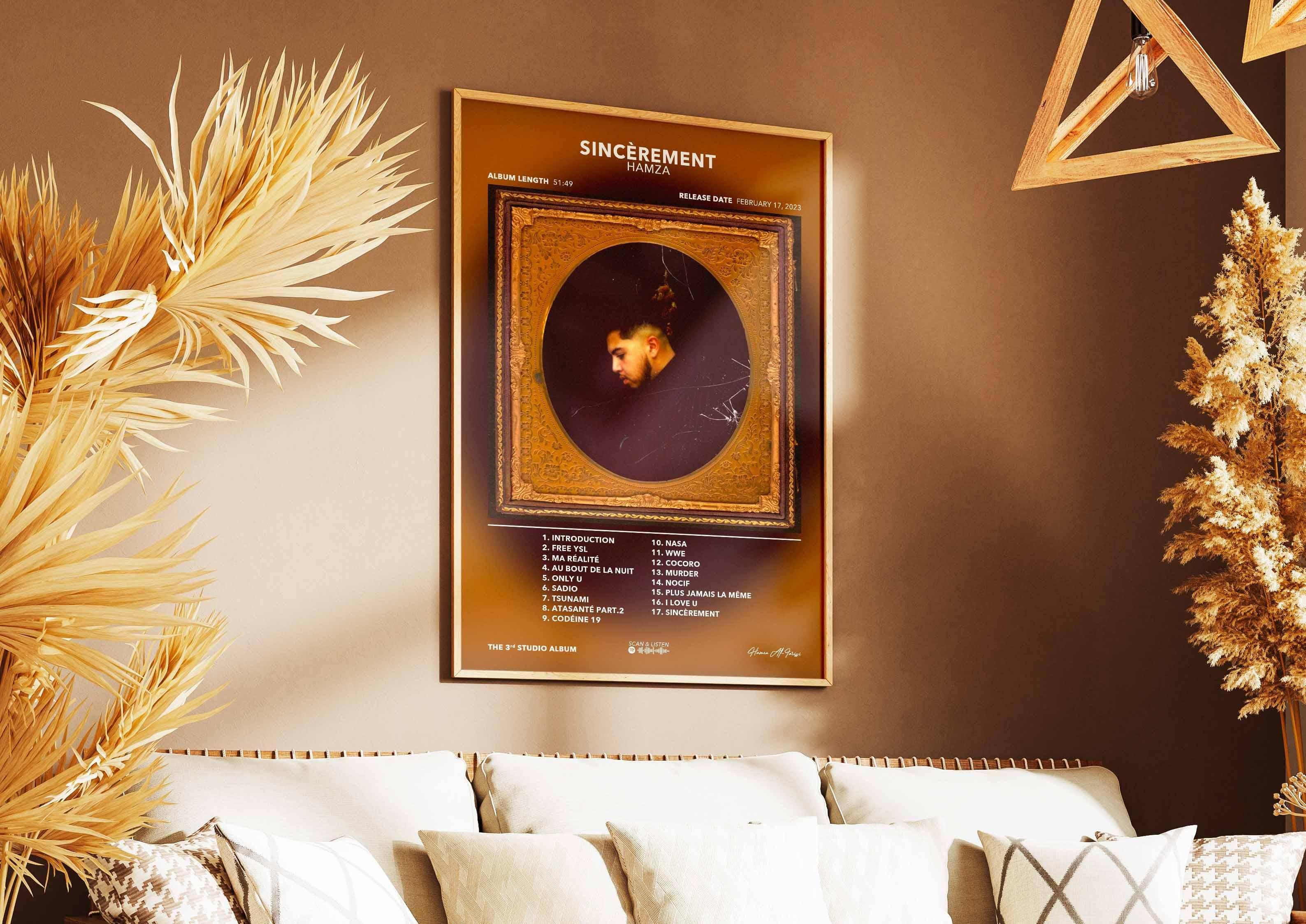 Poster Sincèrement Hamza - Backyard