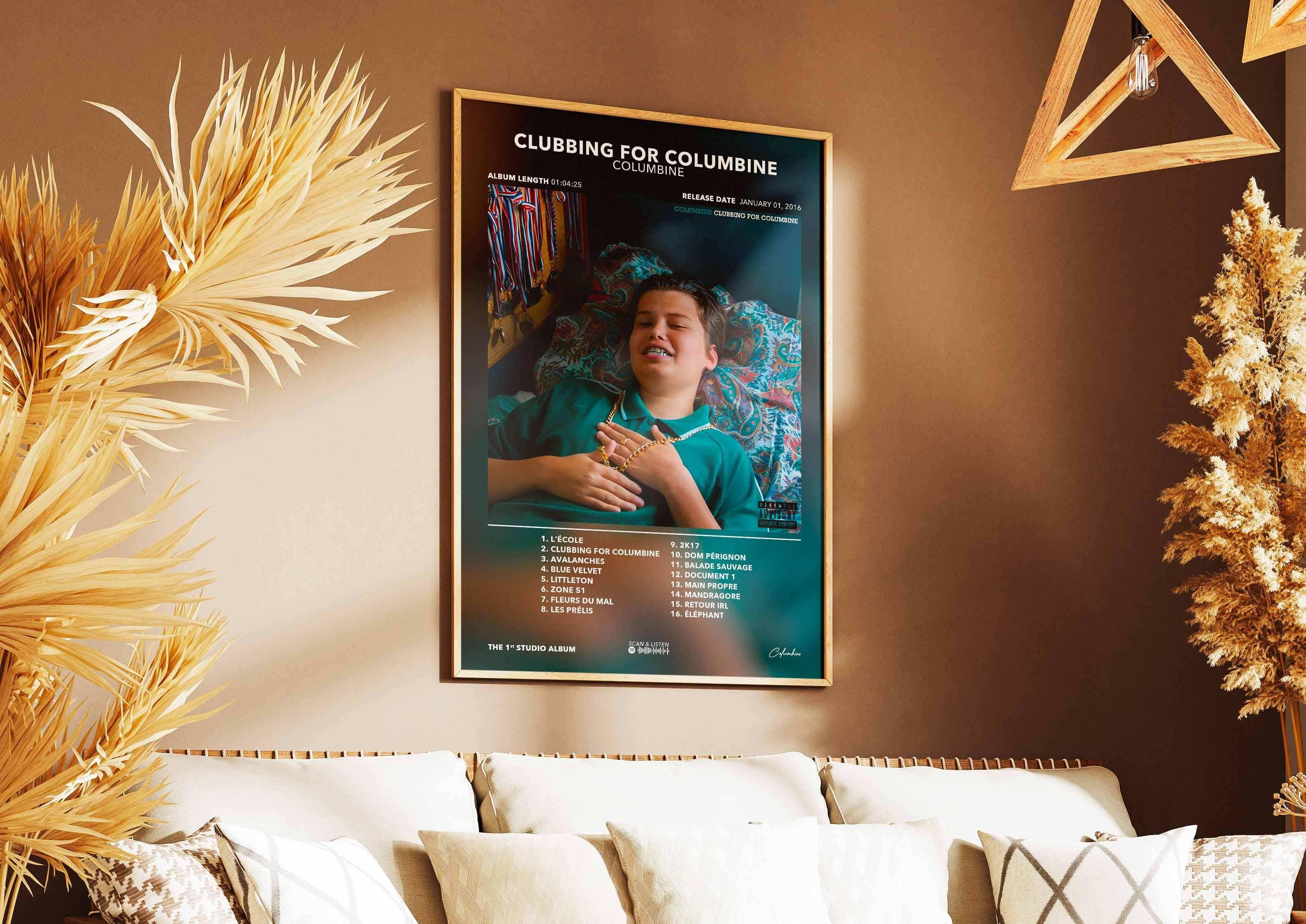 Poster Clubbing For Columbine Columbine - Backyard