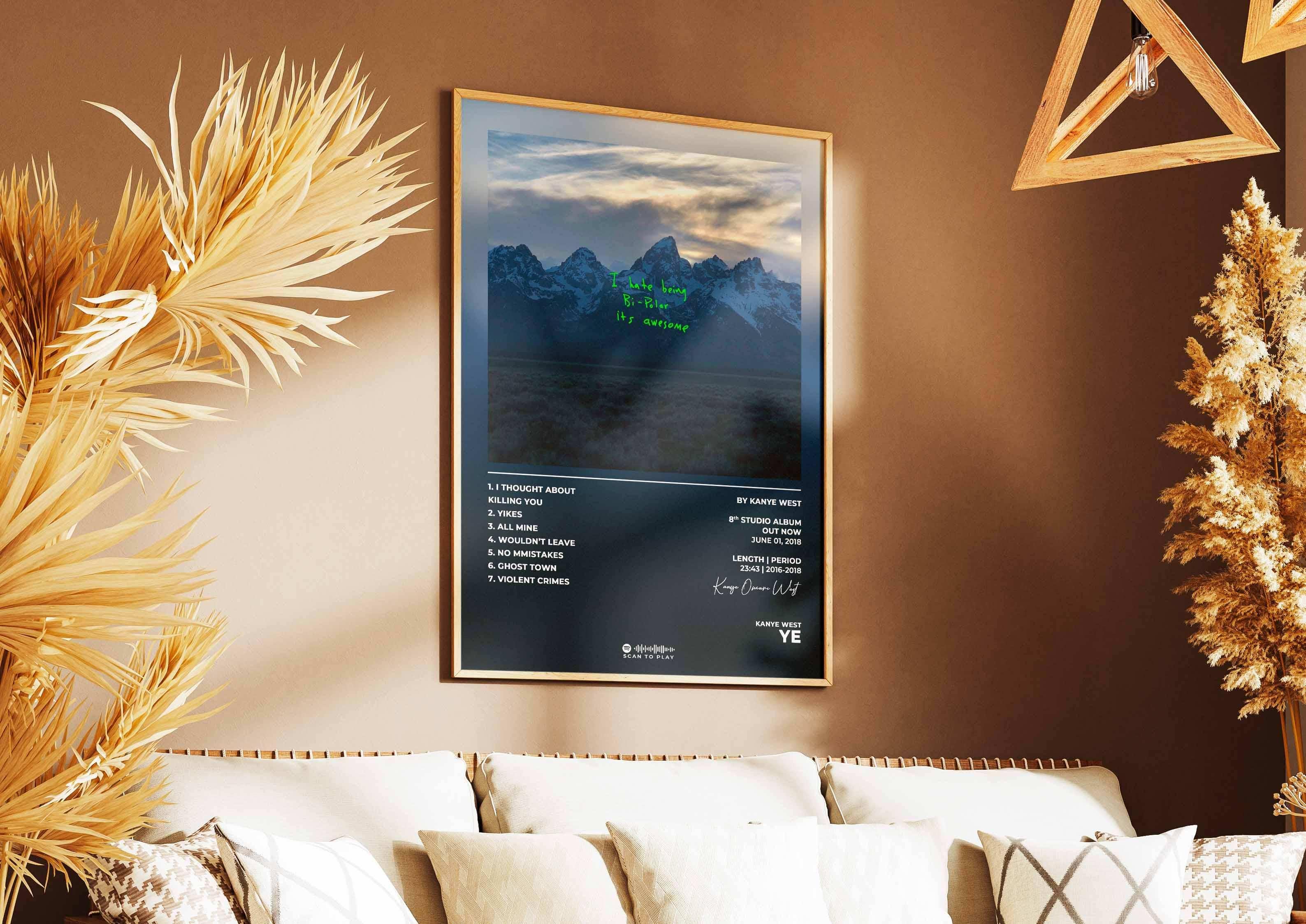 Ye Kanye West Poster - Backyard