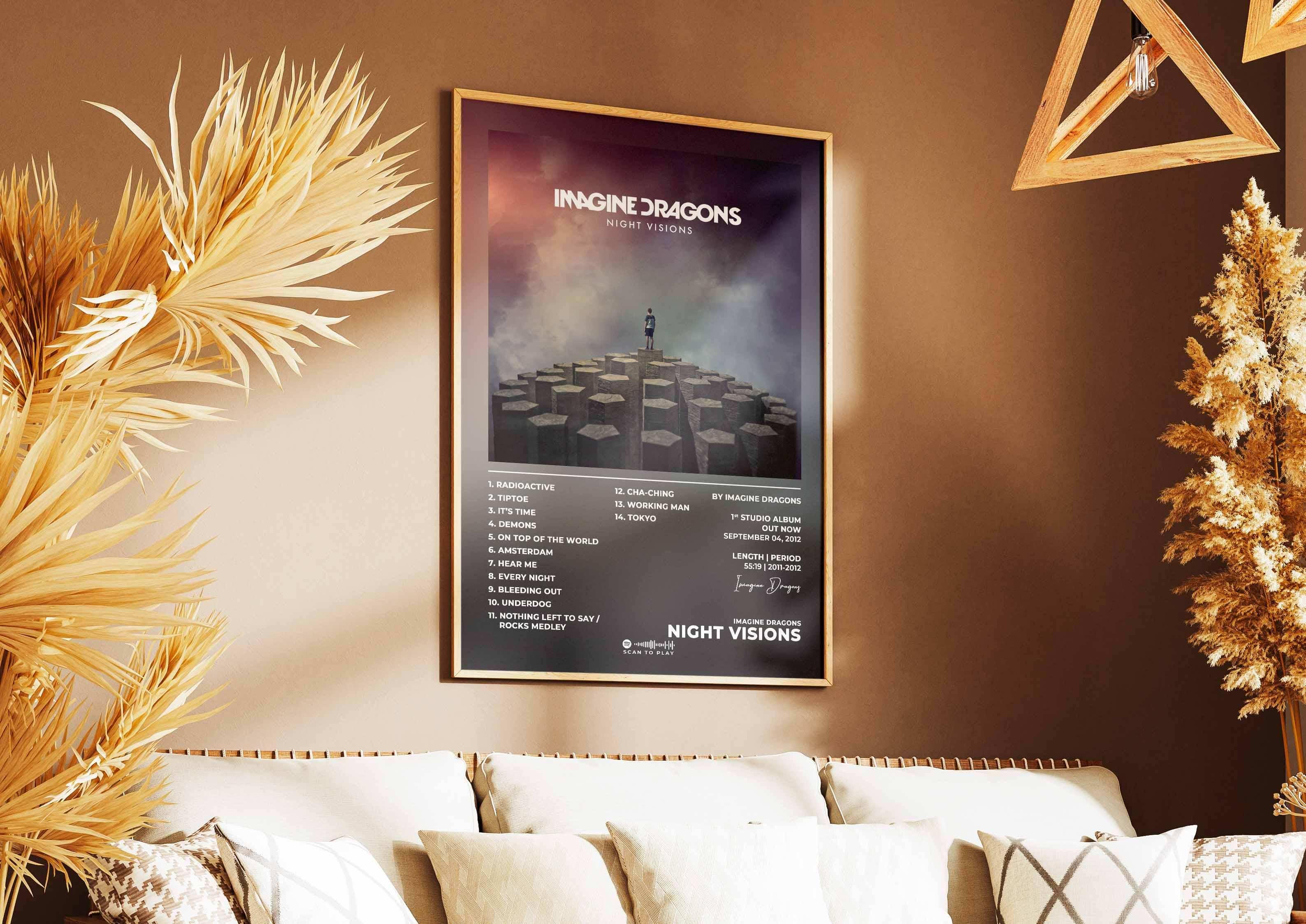 Night Visions Imagine Dragons Poster - Backyard