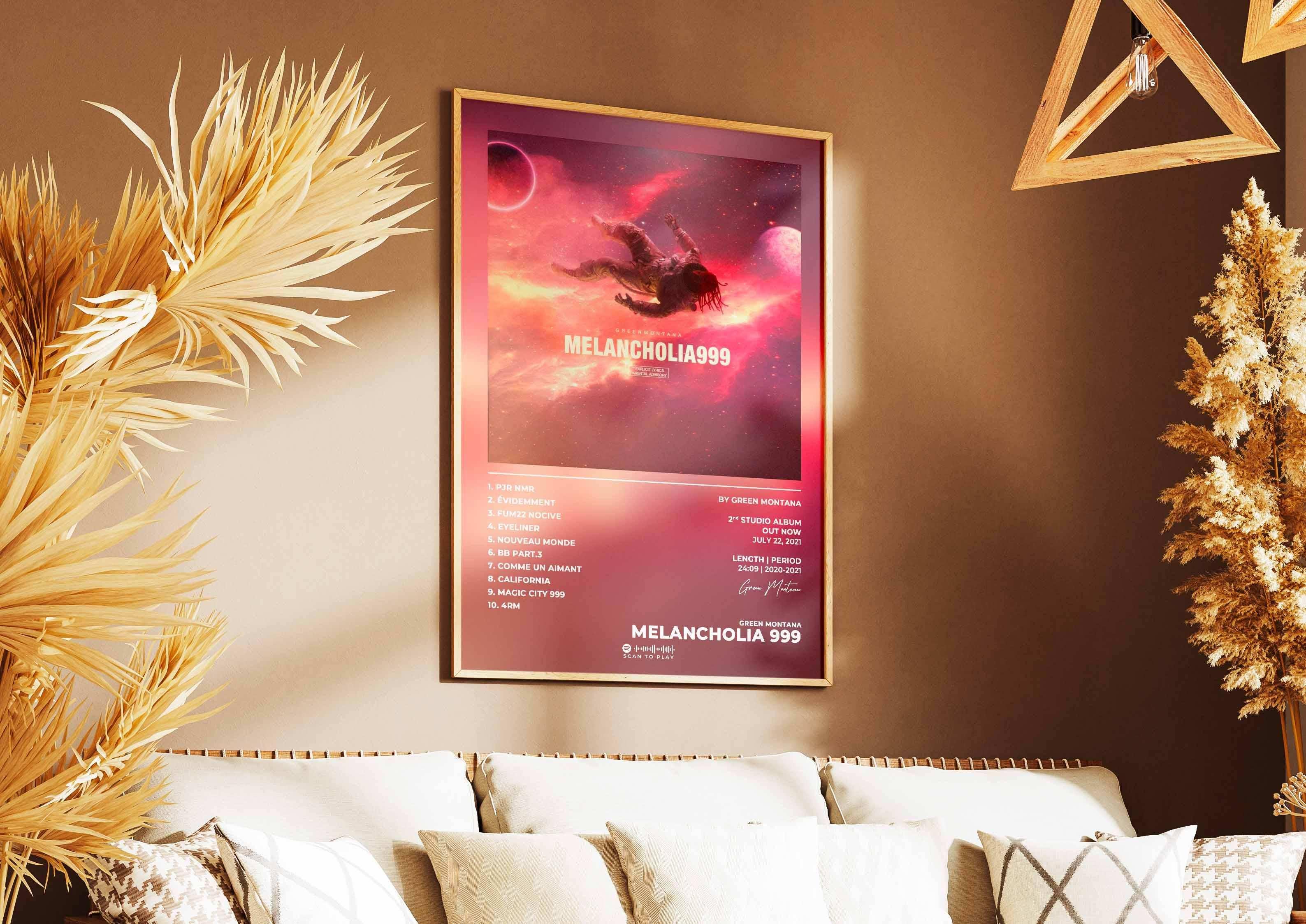 Melancholia Green Montana Poster - Backyard