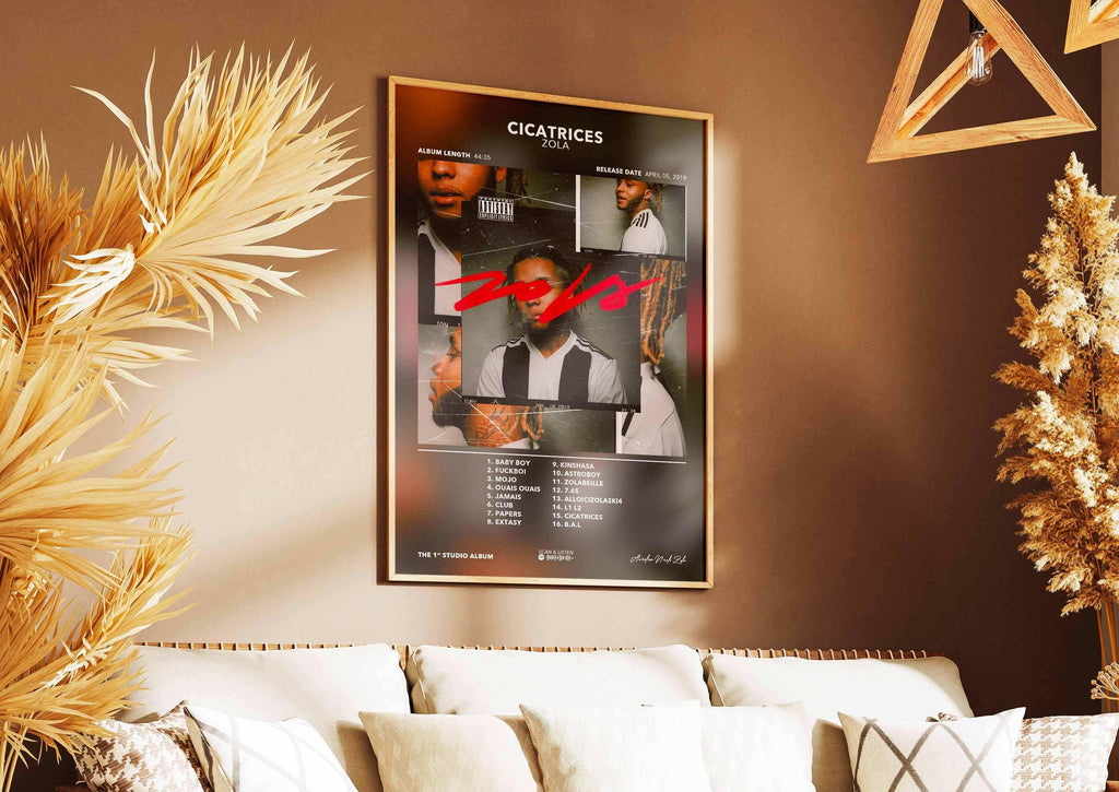 Poster Cicatrices Zola - Backyard