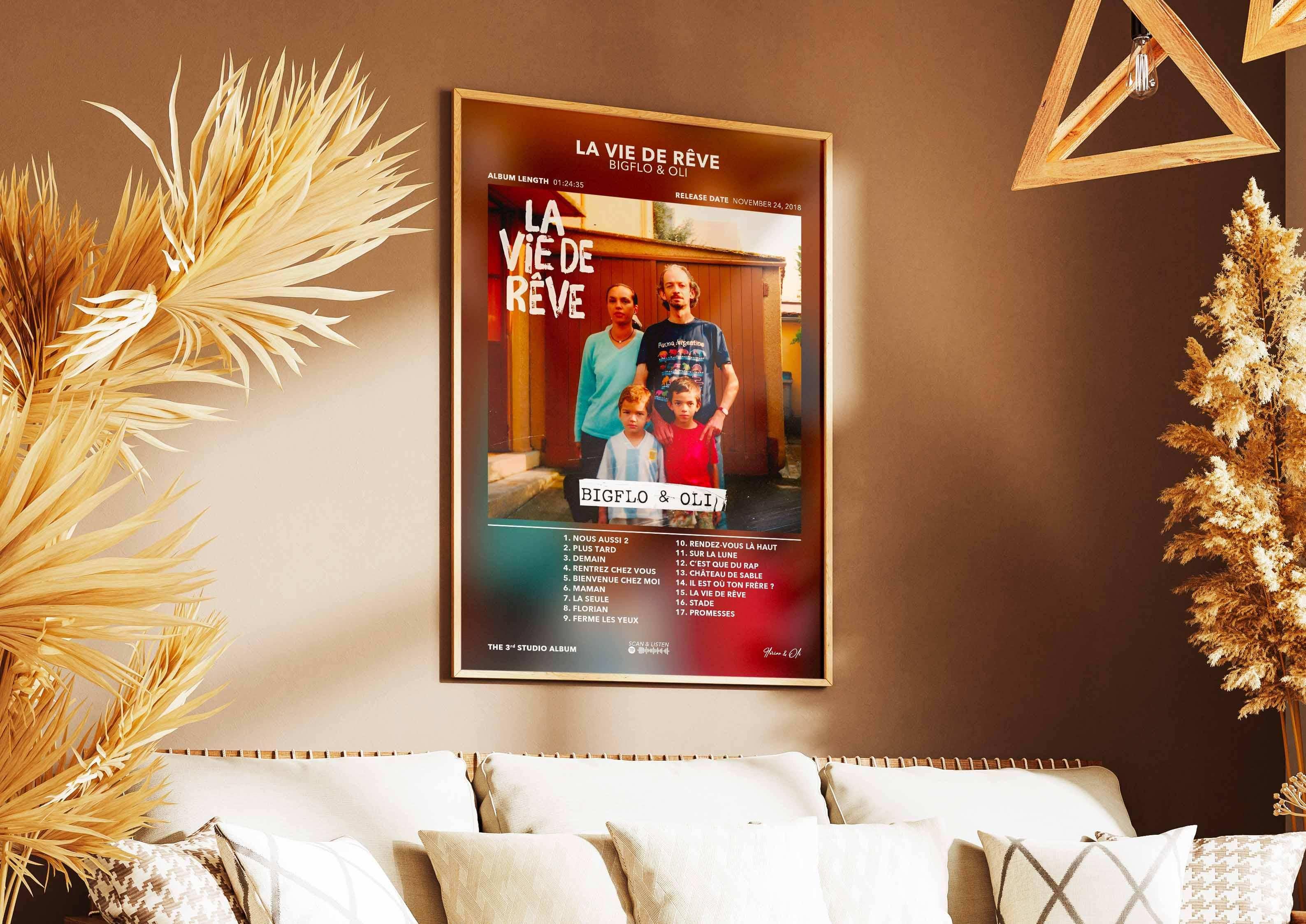 Poster La Vie De Rêve Bigflo & Oli - Backyard