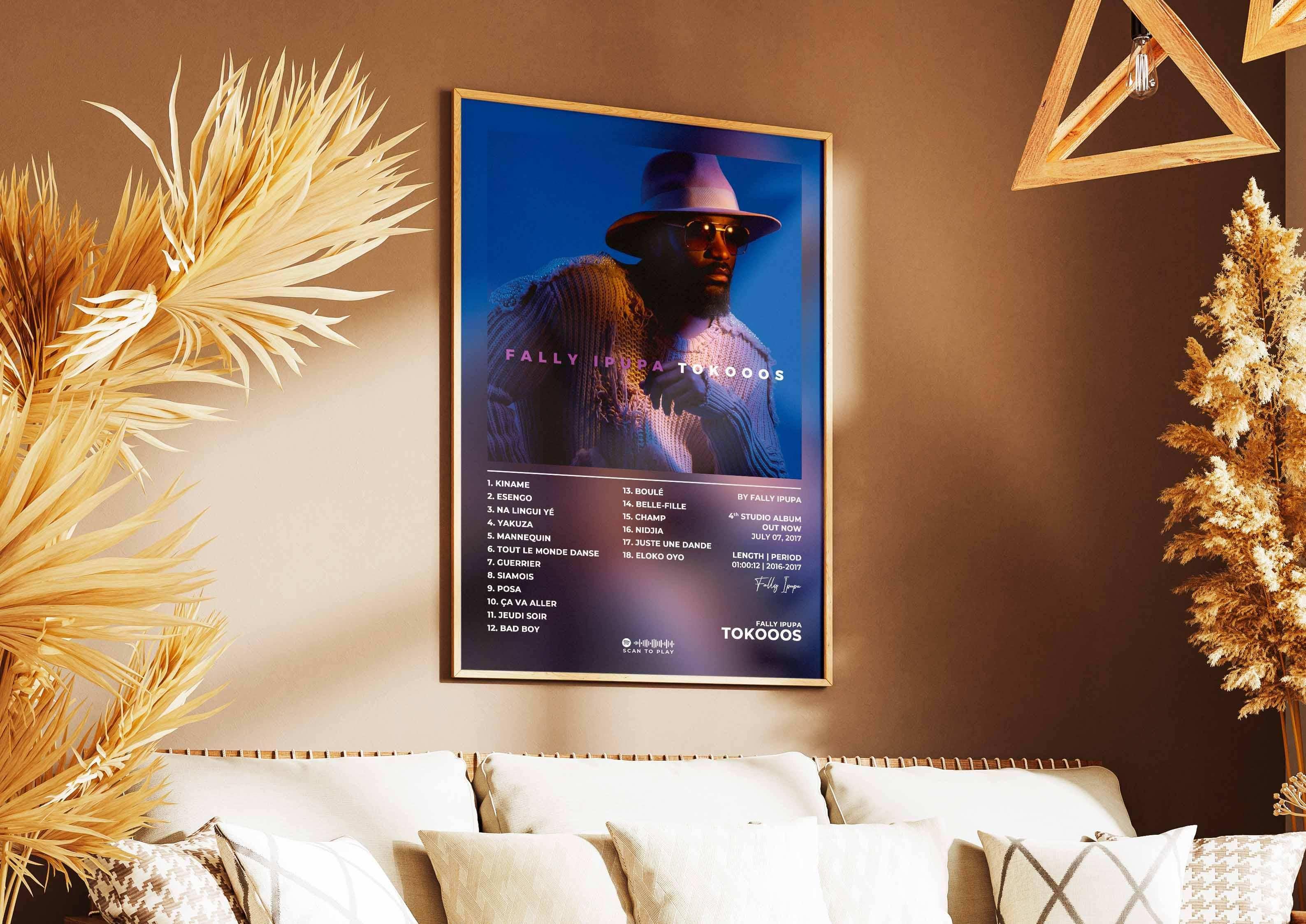 Tokooos Fally Ipupa Poster - Backyard