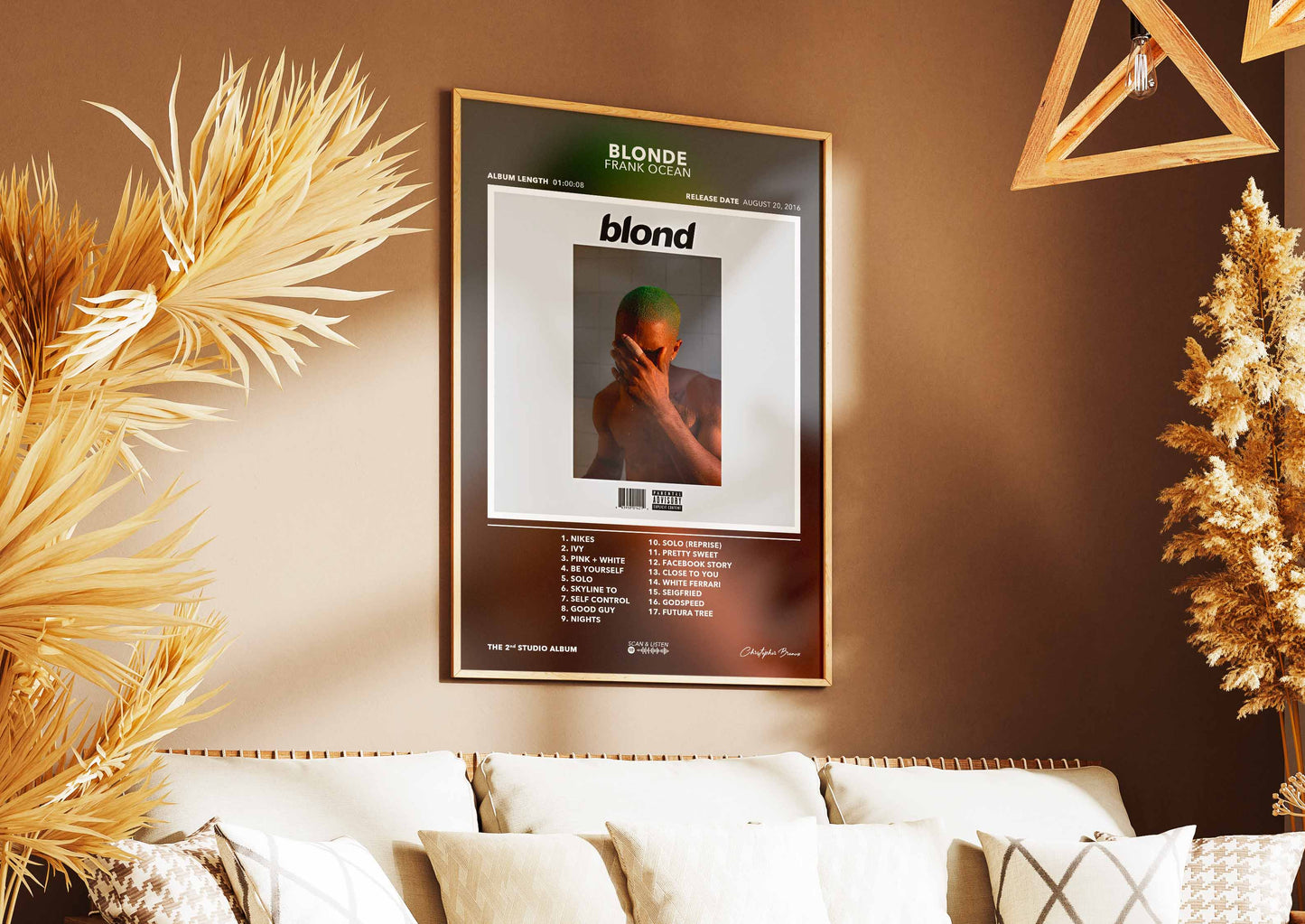 Poster Blonde Frank Ocean