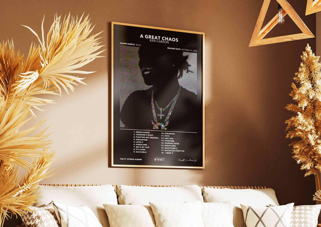 Poster A Great Chaos Ken Carson - Backyard