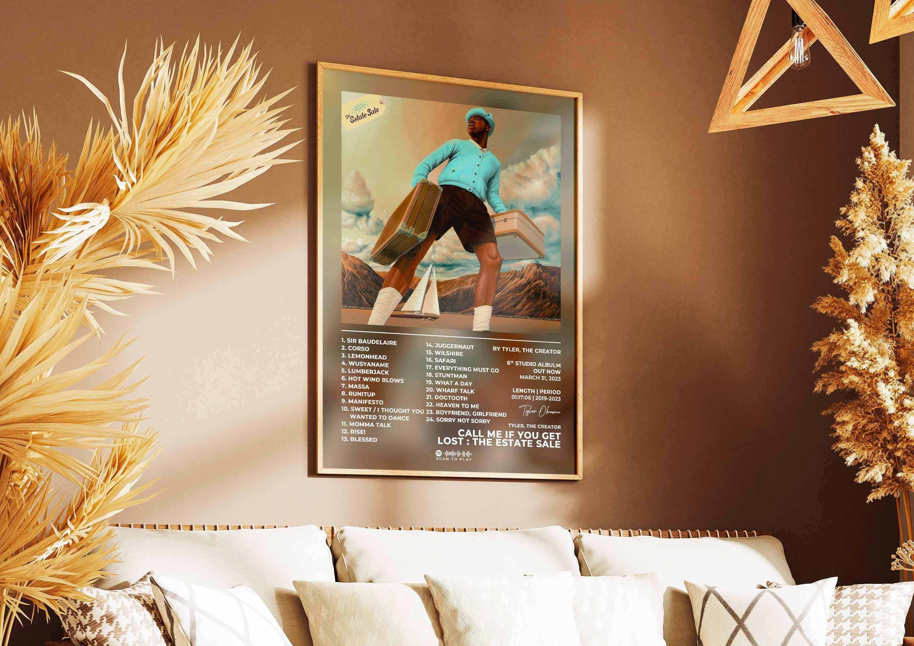 Call Me If You Get Lost Tyler The Creator Poster - Backyard