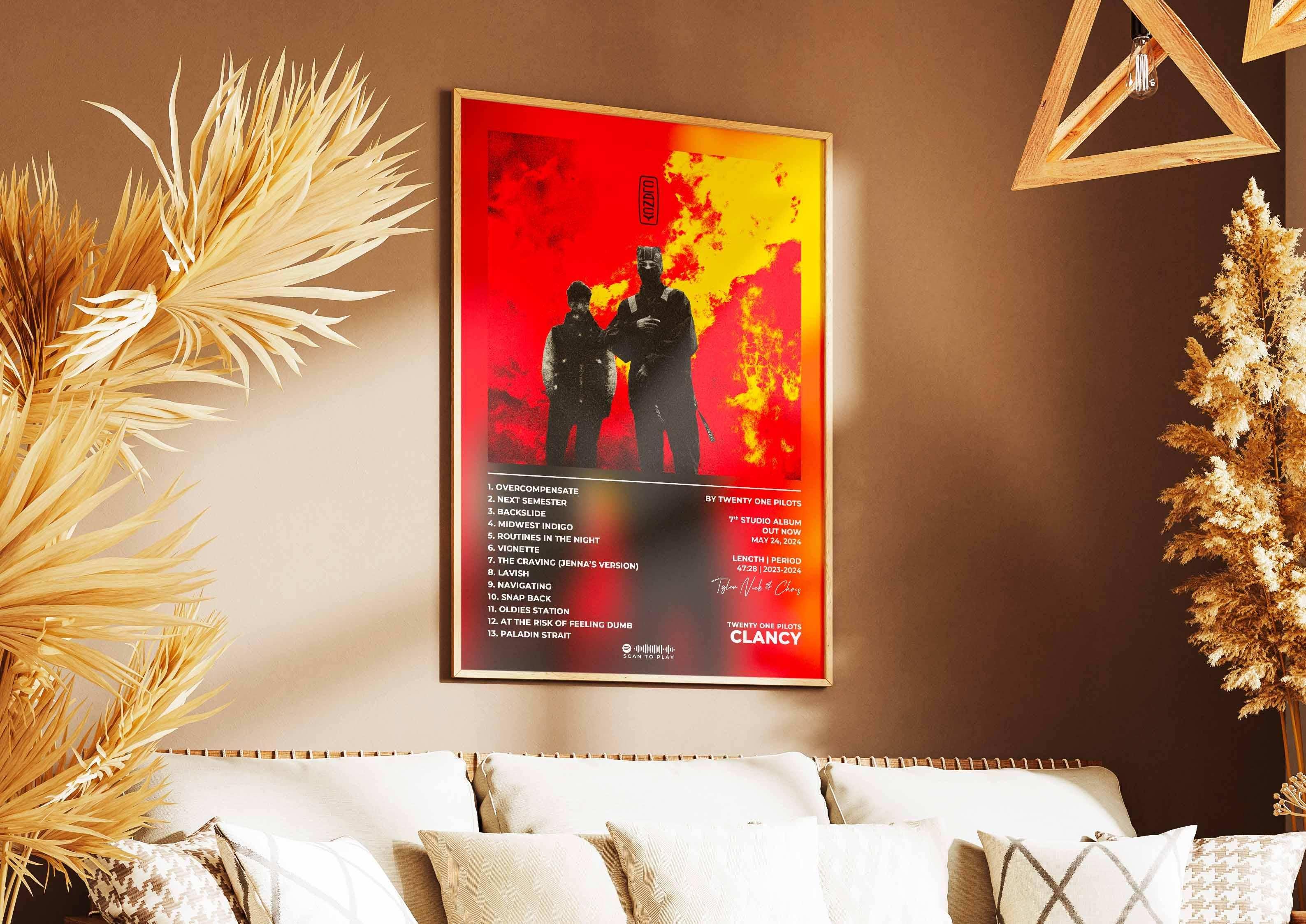 Clancy Twenty One Pilots Poster - Backyard