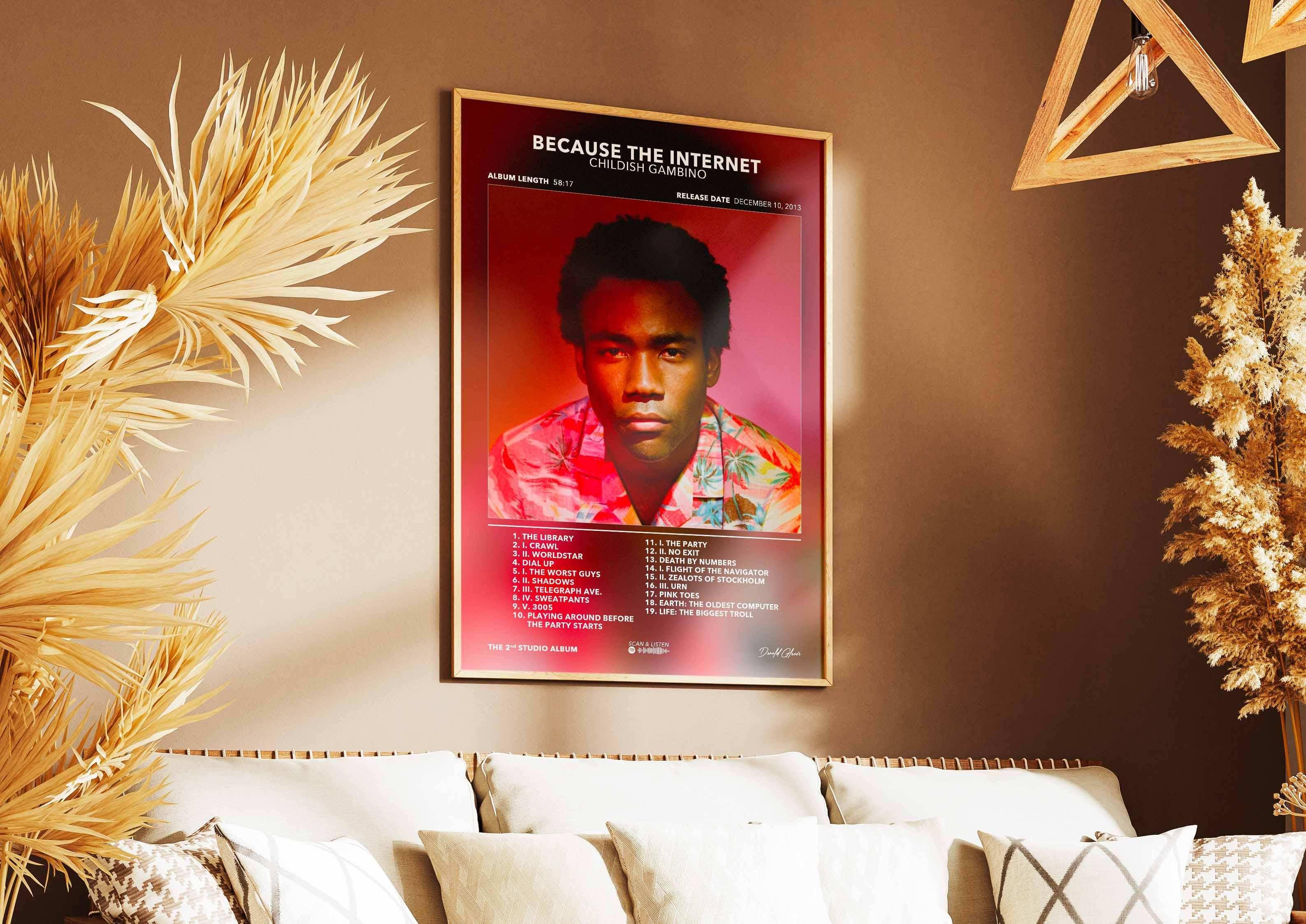 Poster Because The Internet Childish Gambino - Backyard