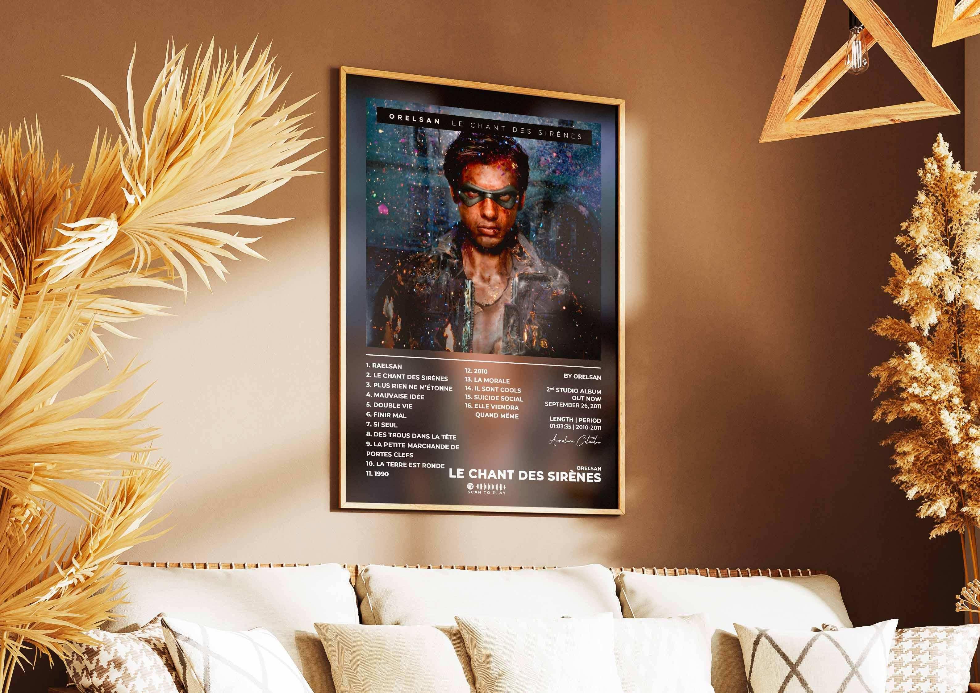 Le Chant Des Sirènes Orelsan Poster - Backyard