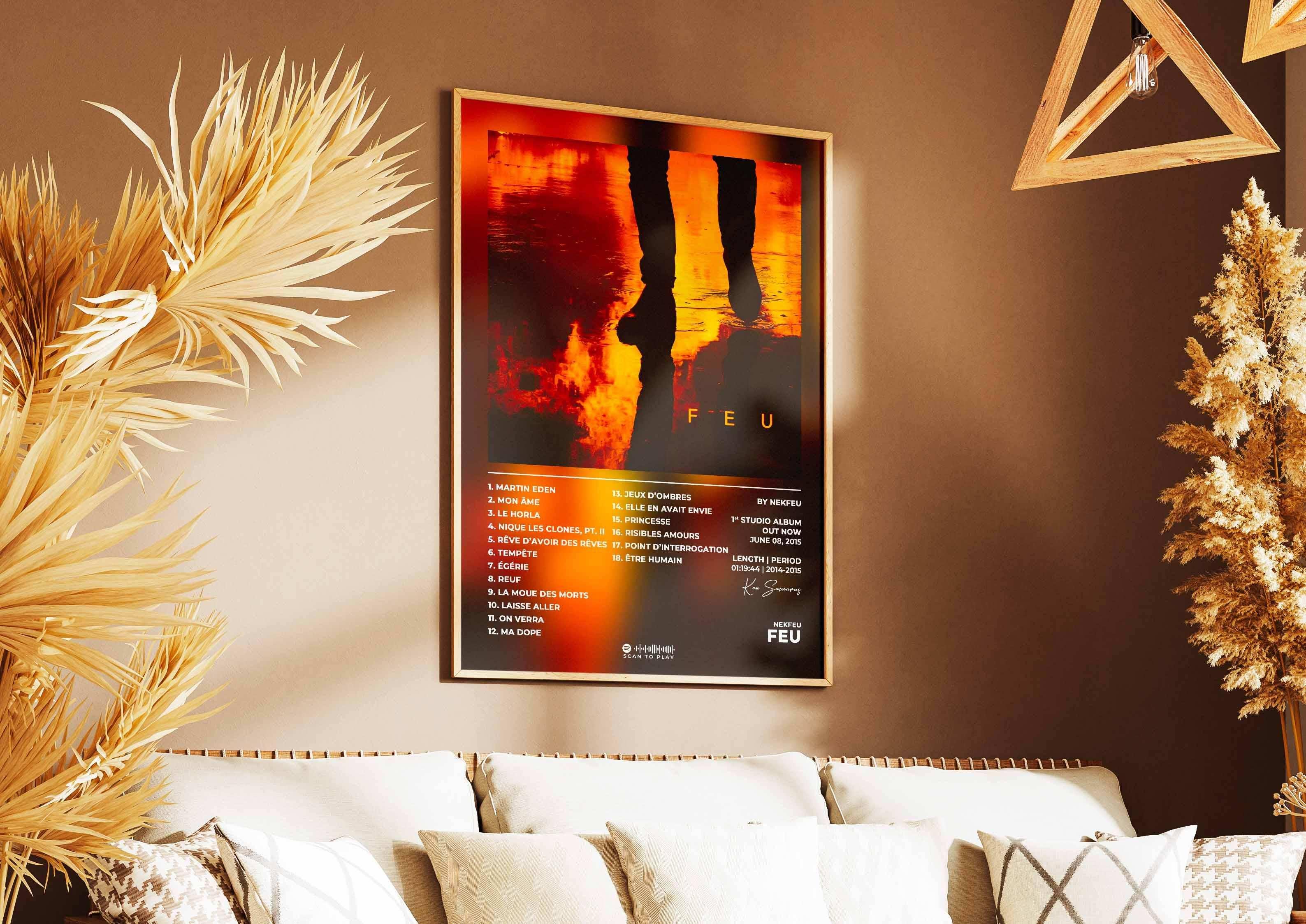 Feu Nekfeu Poster - Backyard