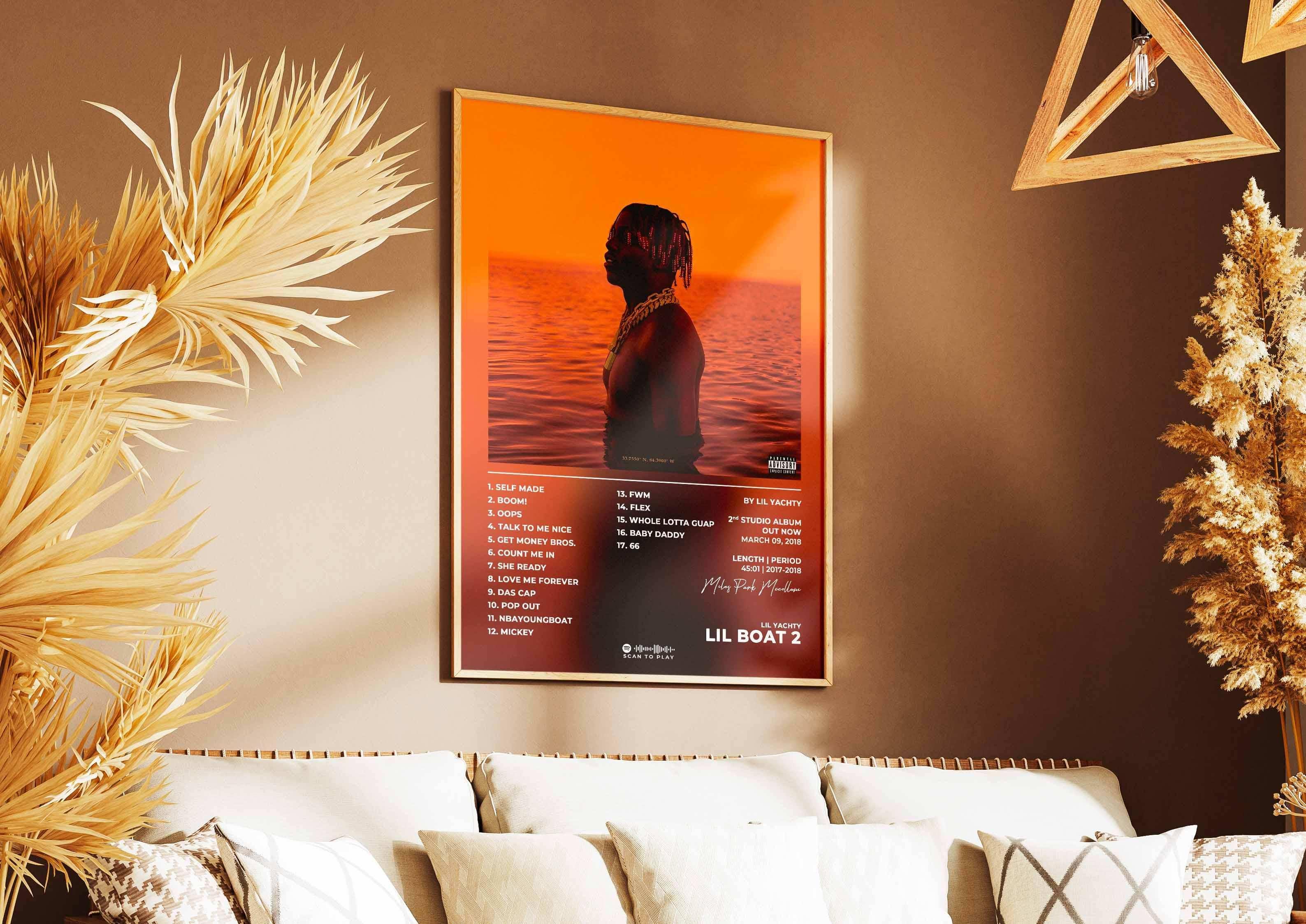 Lil Boat 2 Lil Yachty Poster - Backyard