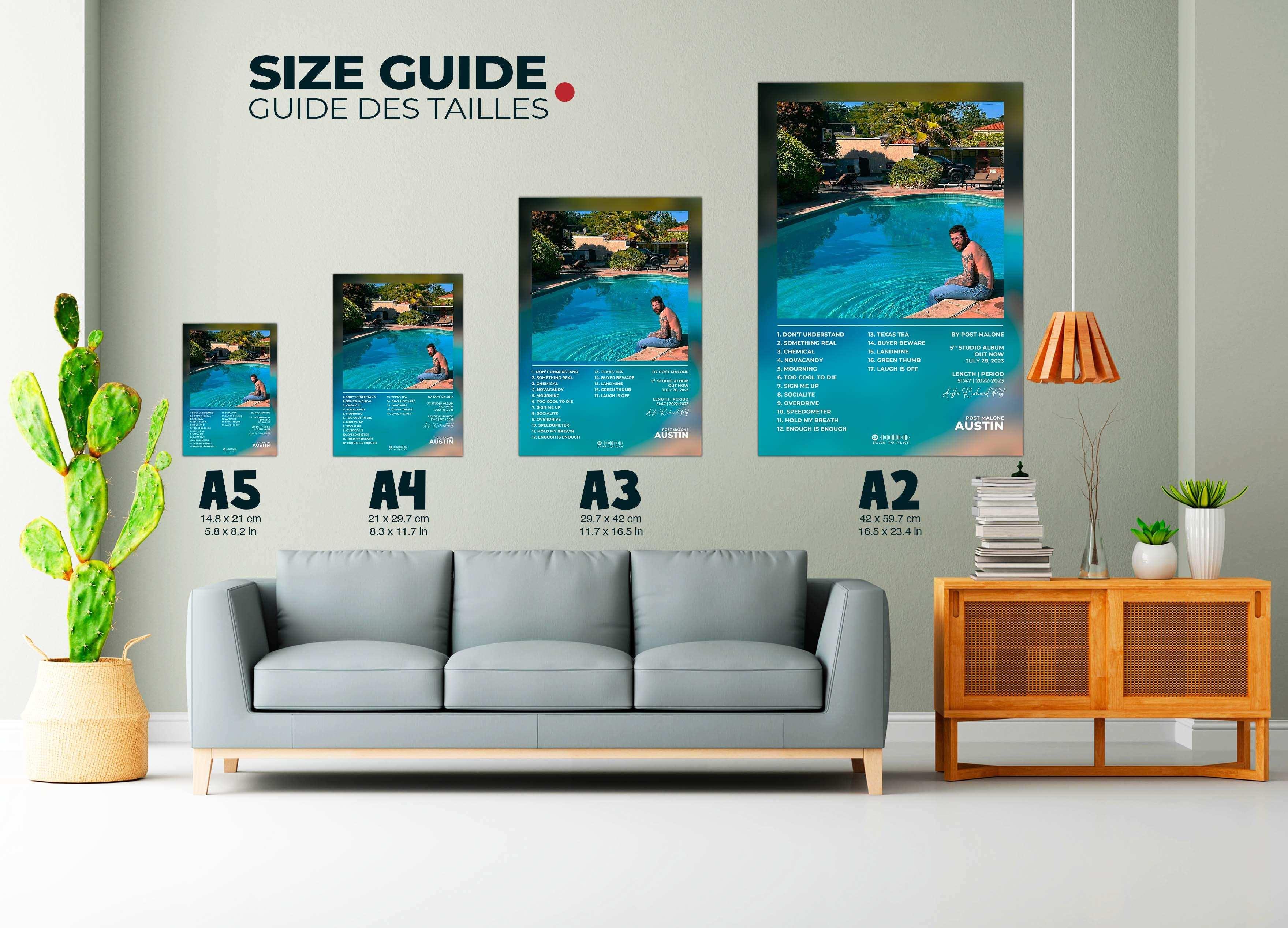 Austin Post Malone Poster - Backyard