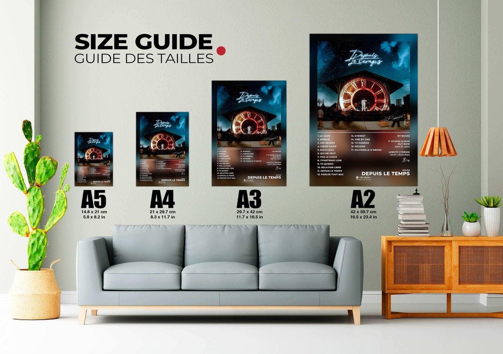 Depuis Le Temps Bouss Poster - Backyard