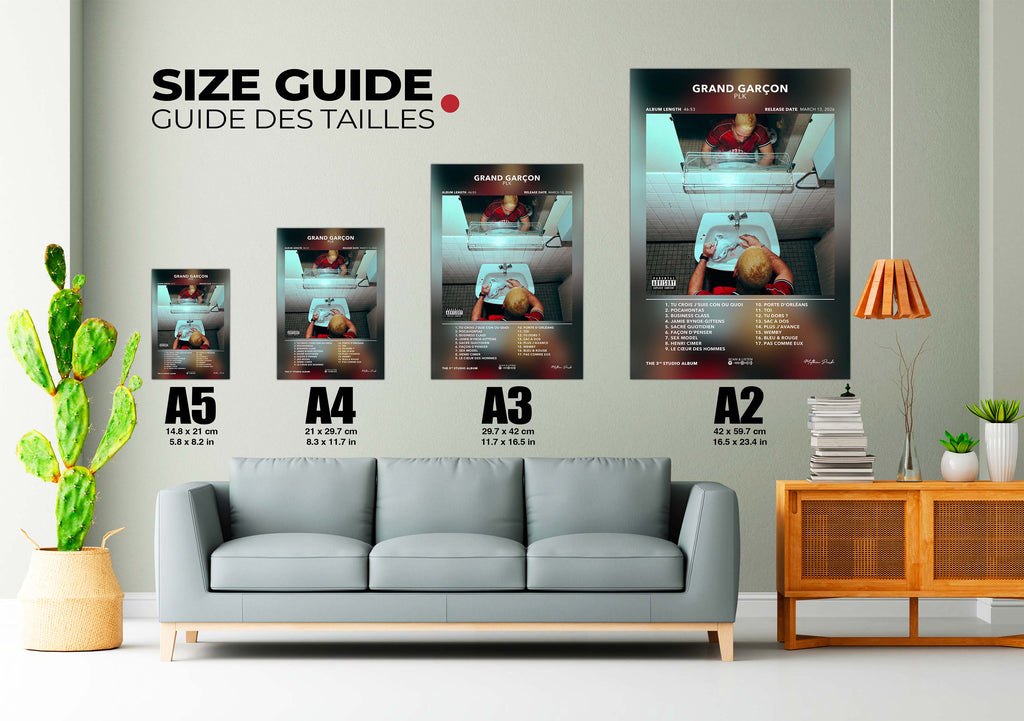 Poster Grand Garçon PLK