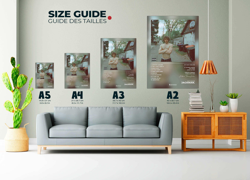 Jackman Jack Harlow Poster - Backyard