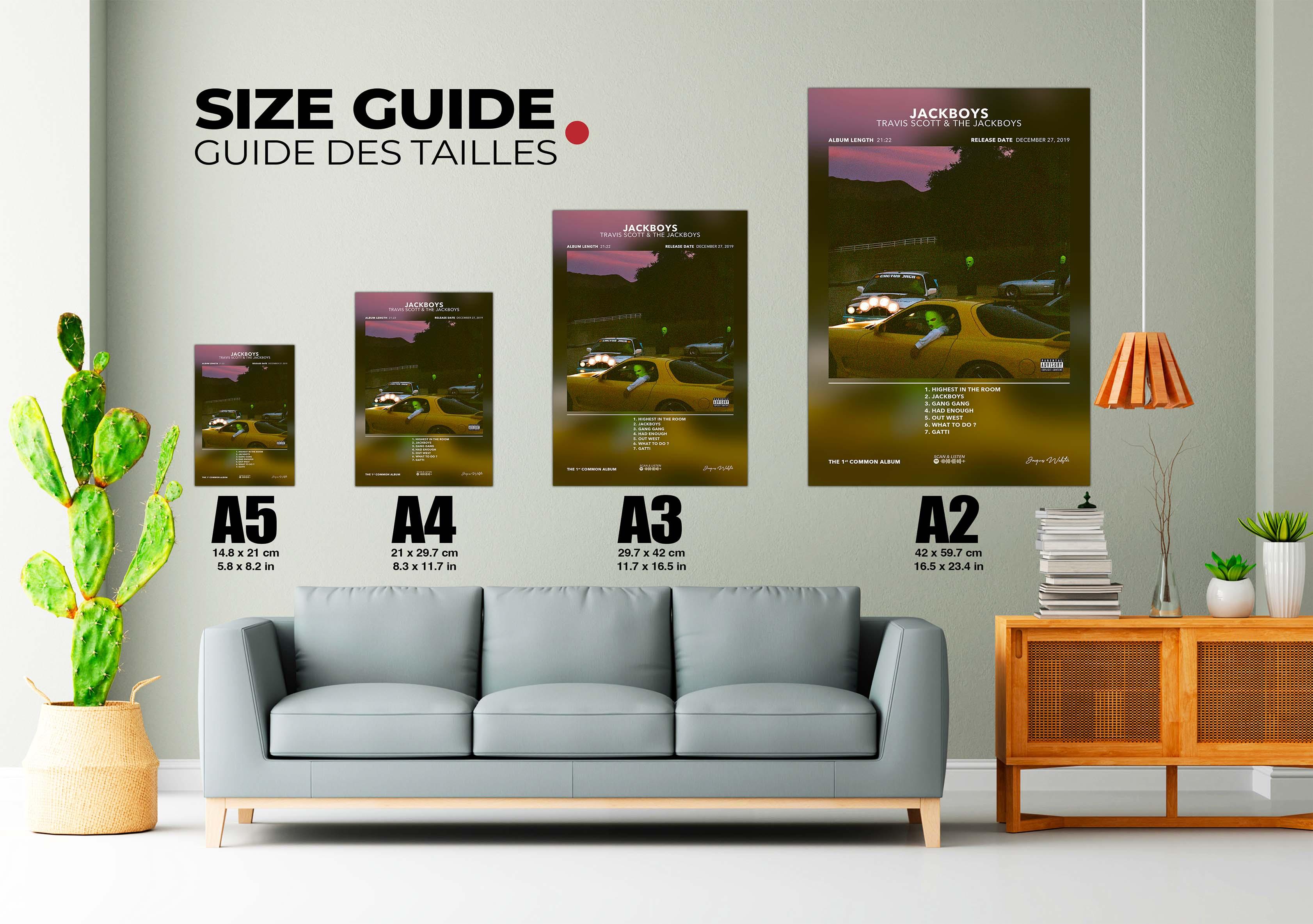 Poster Jackboys Travis Scott - Backyard