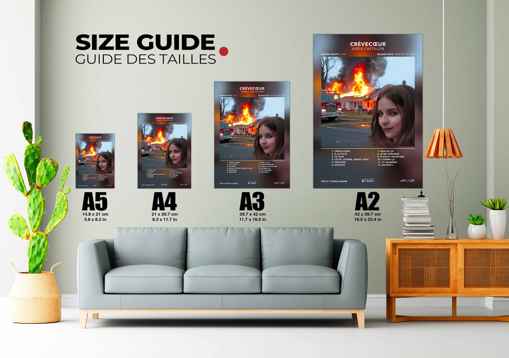 Poster Crèvecœur Adèle Castillon