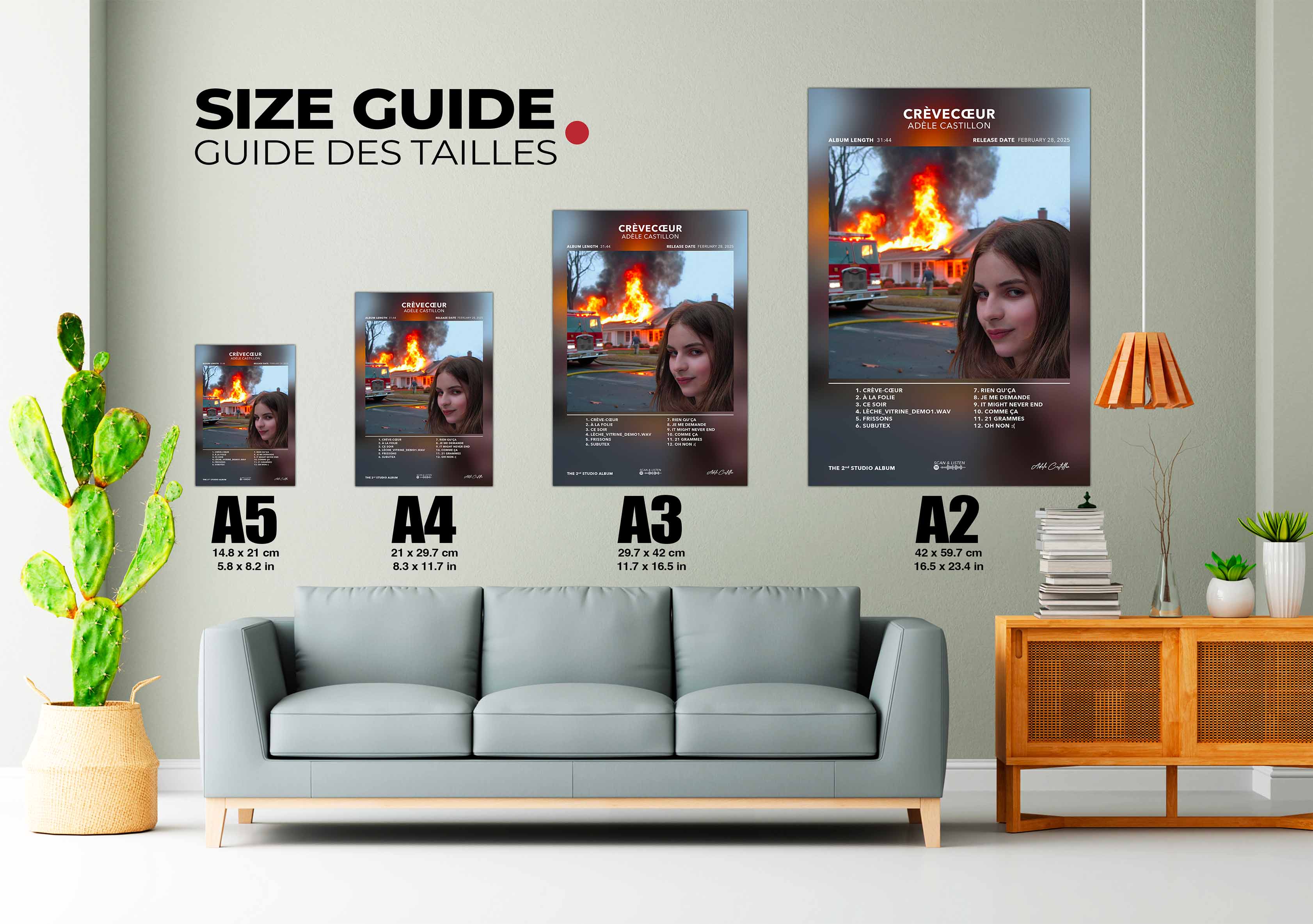 Poster Crèvecœur Adèle Castillon