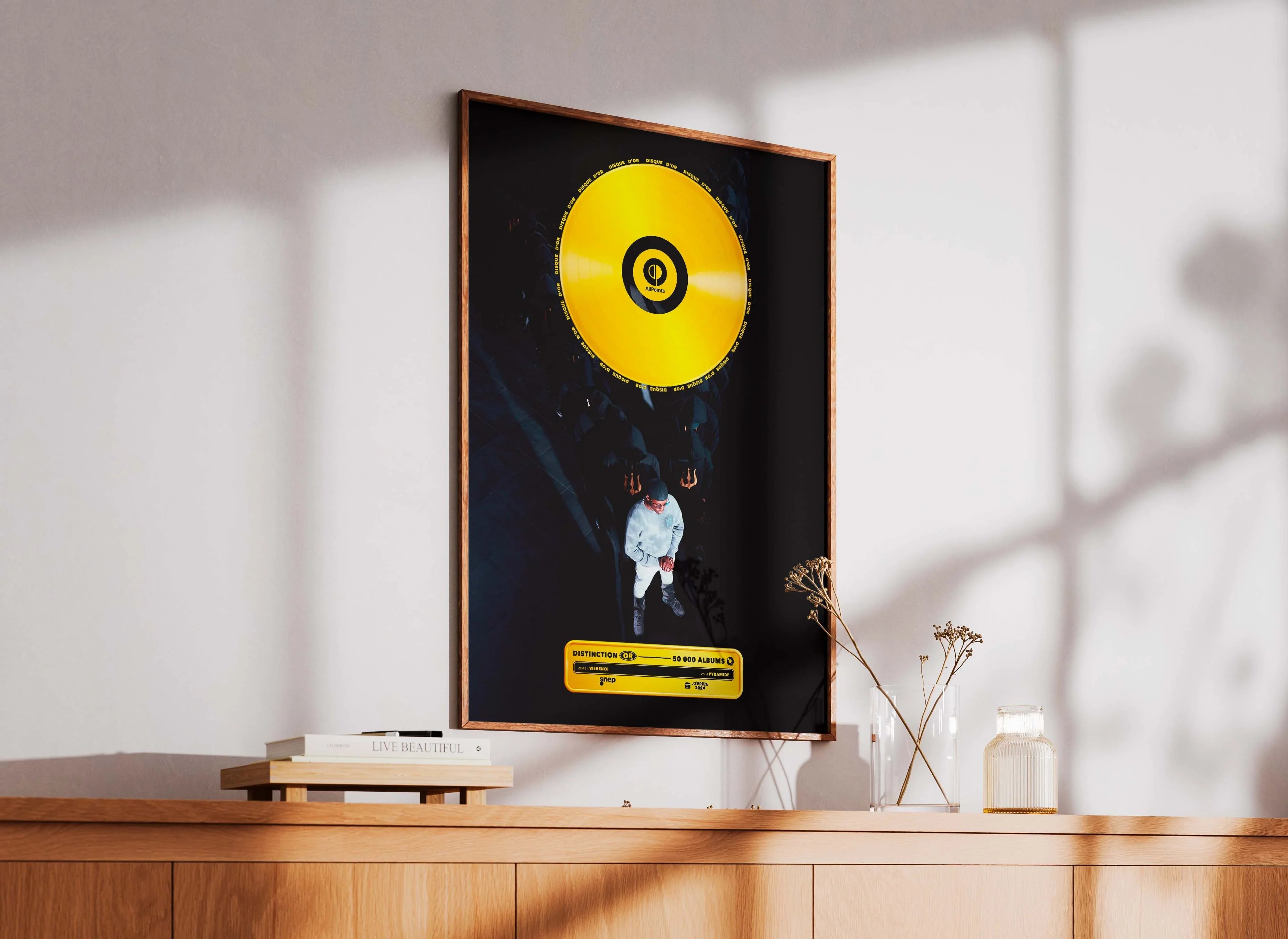 Disque D'or Pyramide Werenoi - Backyard