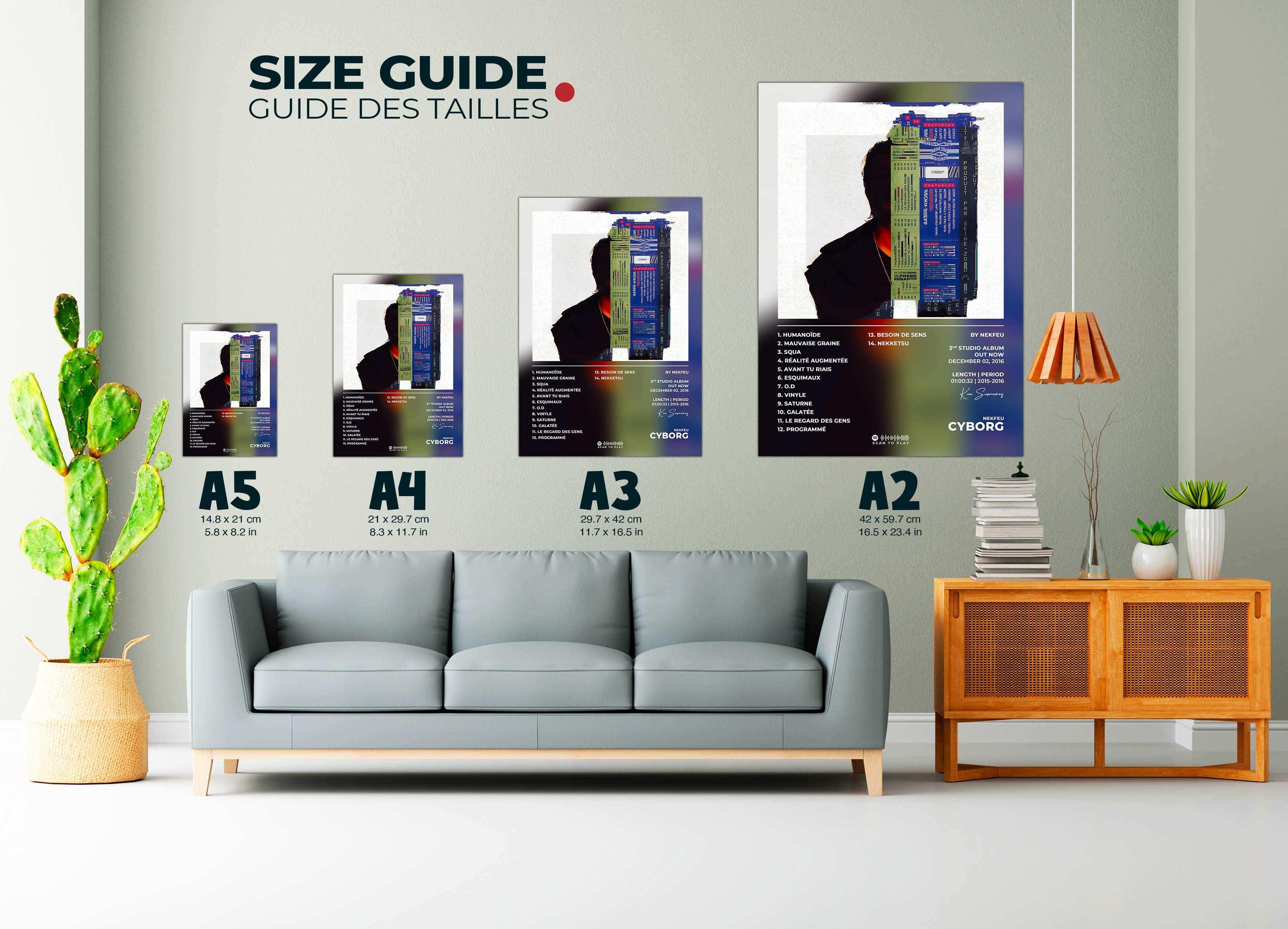 Cyborg Nekfeu Poster - Backyard