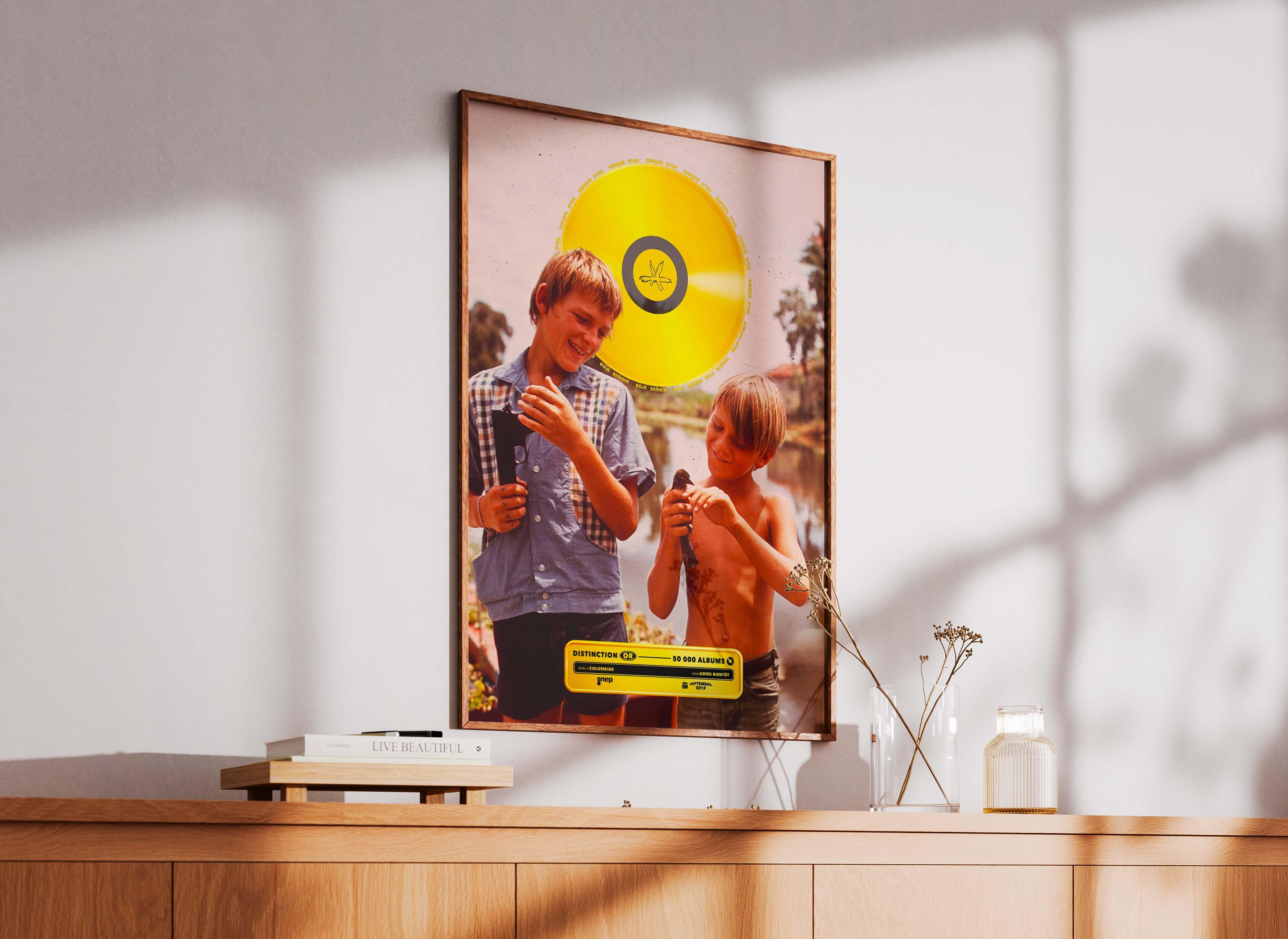 Disque D'Or Adieu Bientôt Columbine - Backyard