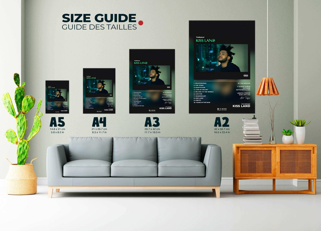 Kiss Land The Weeknd Poster - Backyard