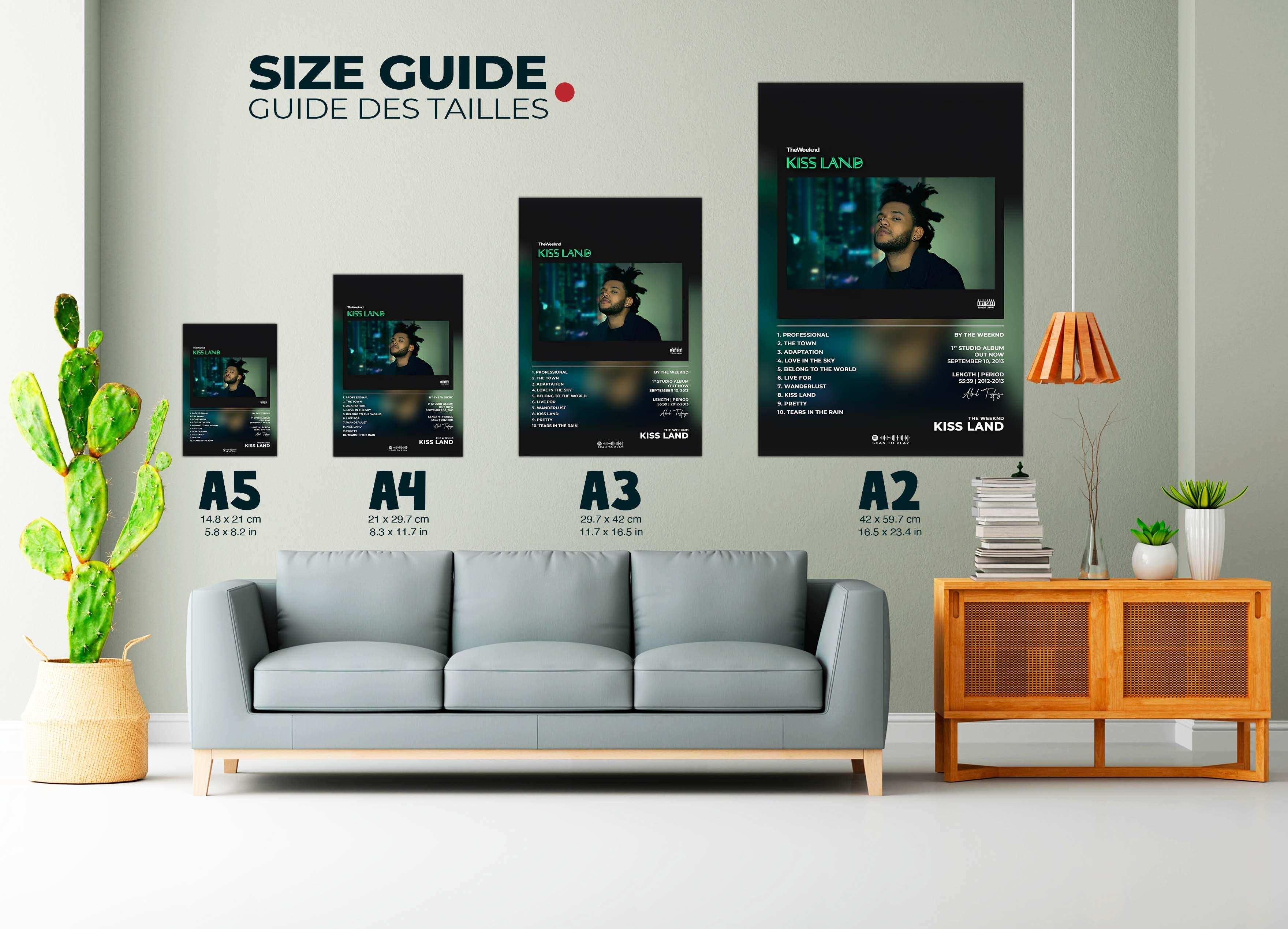 Kiss Land The Weeknd Poster - Backyard