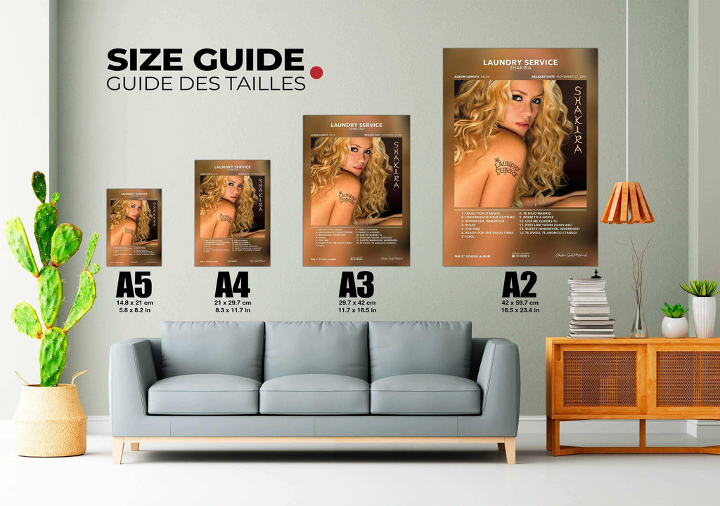 Poster Laundry Service Shakira - Backyard
