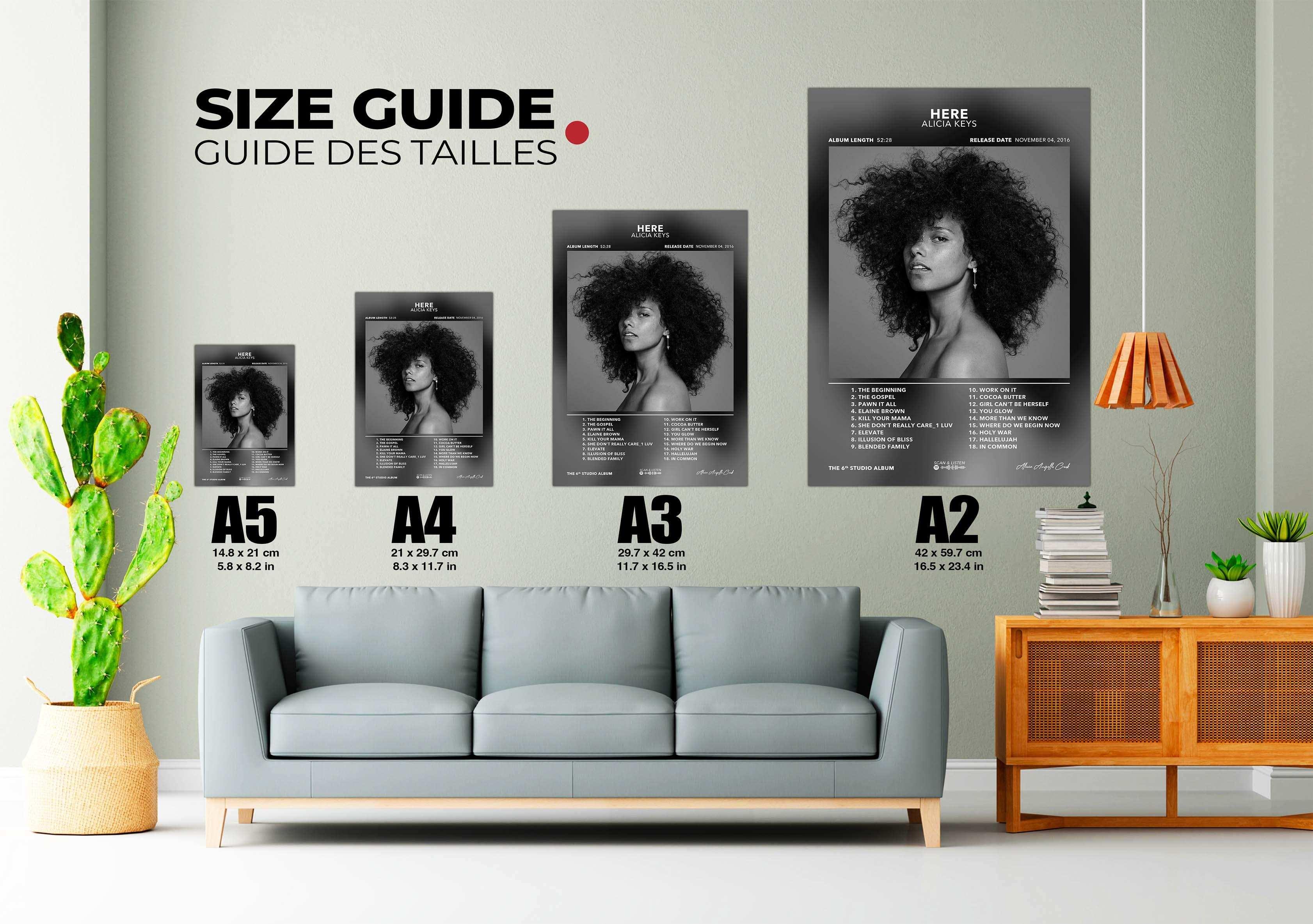 Poster Here Alicia Keys - Backyard