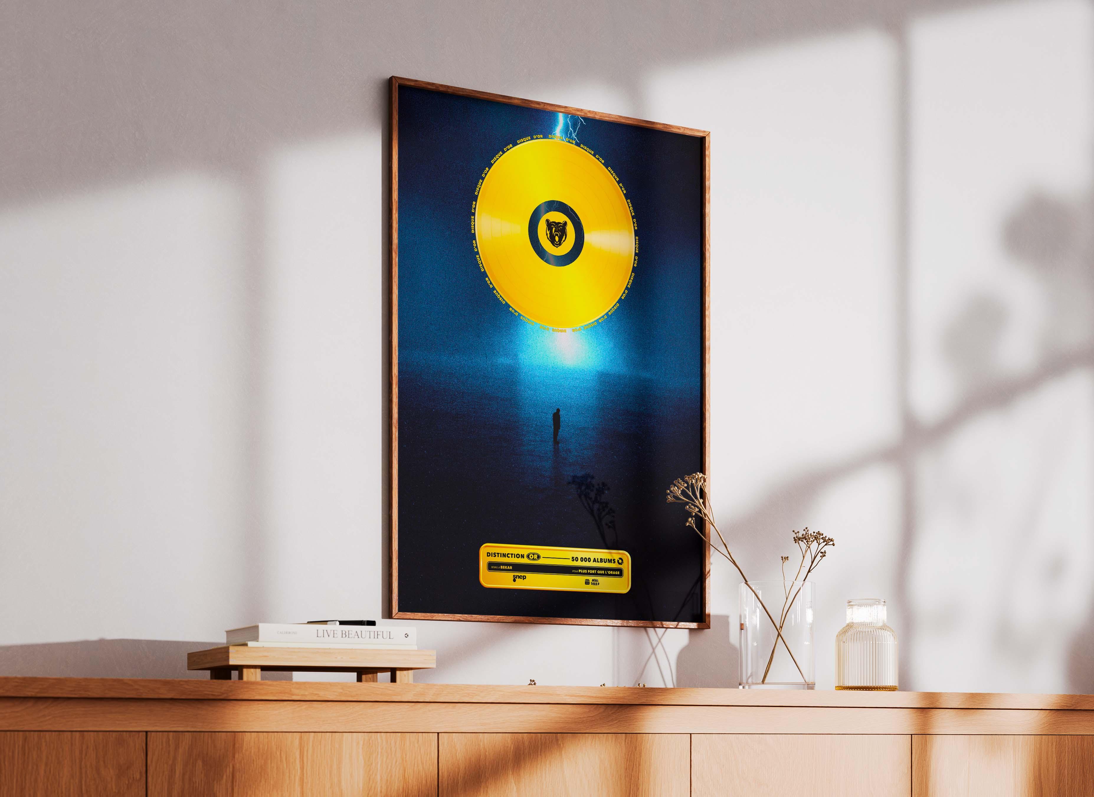 Disque D'Or Plus Fort Que L'Orage Bekar - Backyard