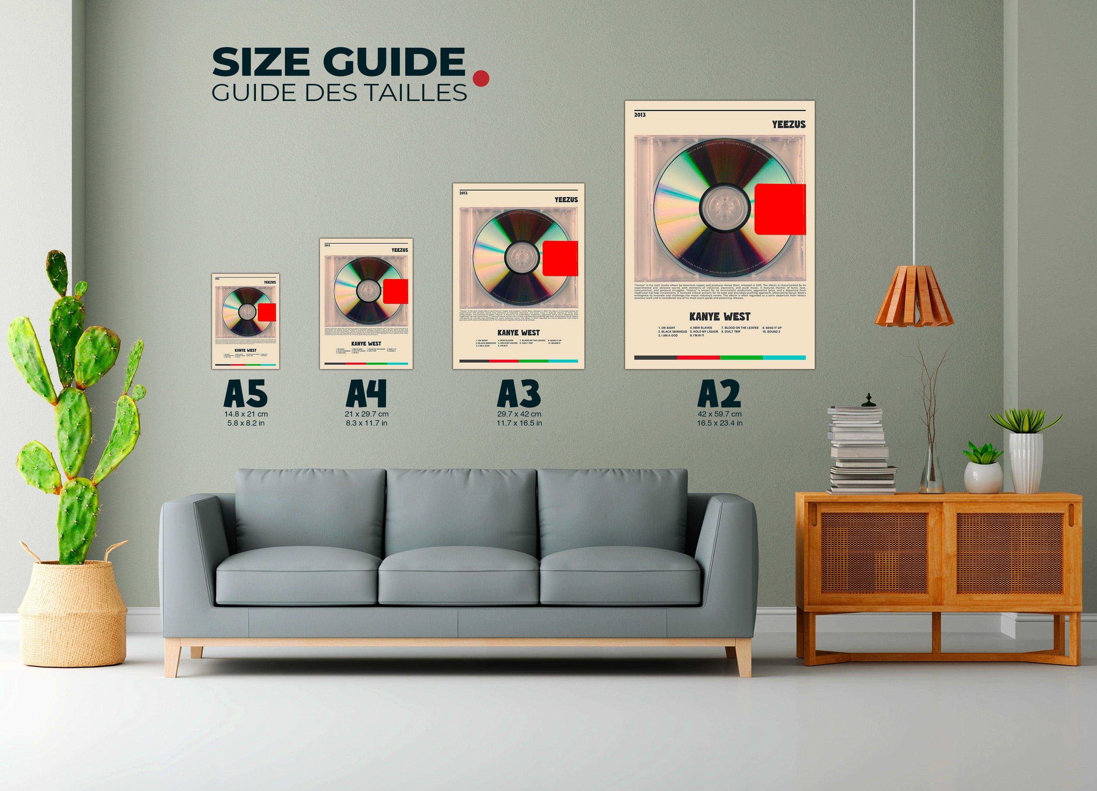 Yeezus Kanye West Poster - Backyard