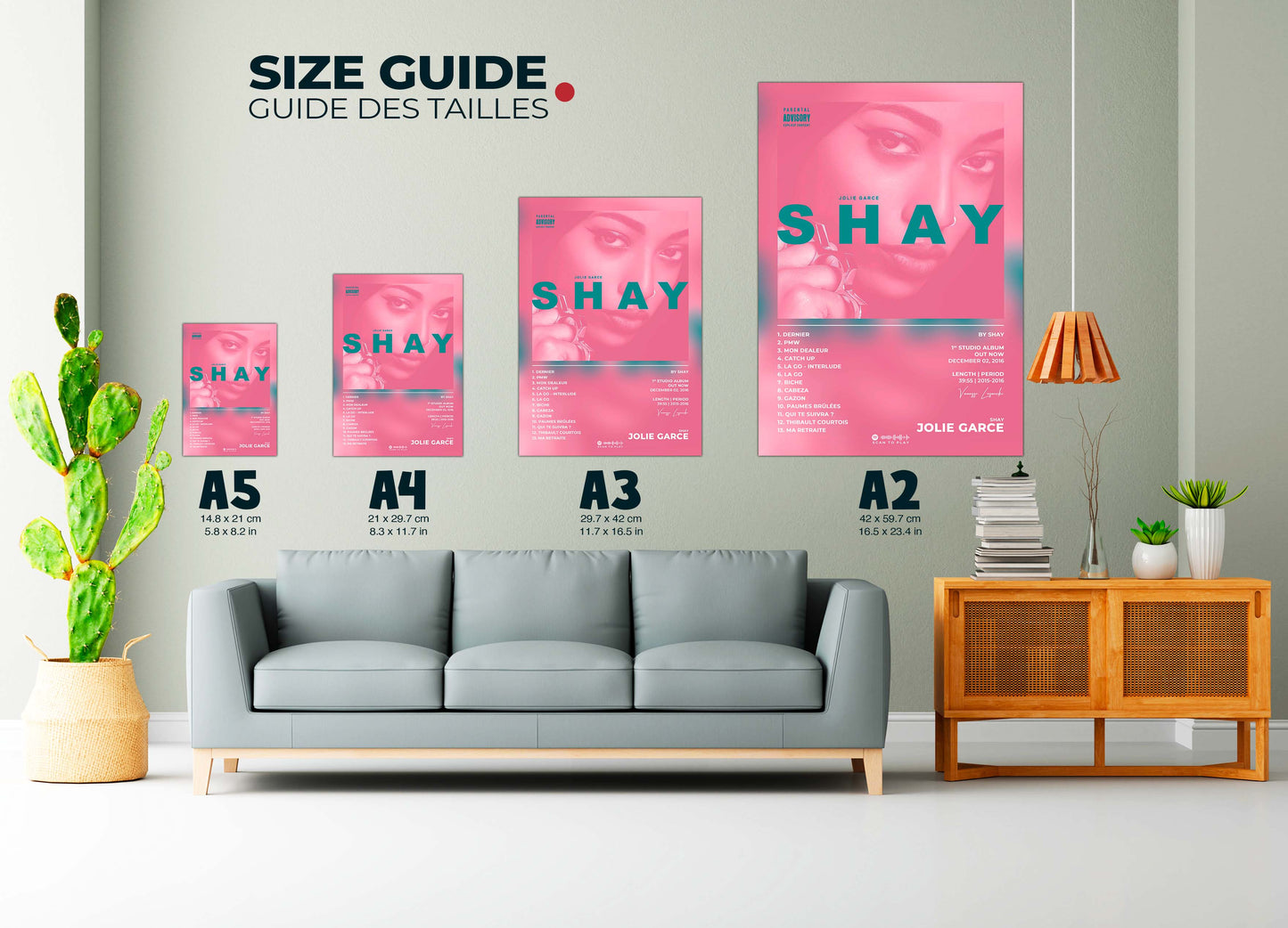 Jolie Garce Shay Poster Backyard