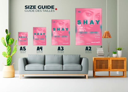 Jolie Garce Shay Poster Backyard