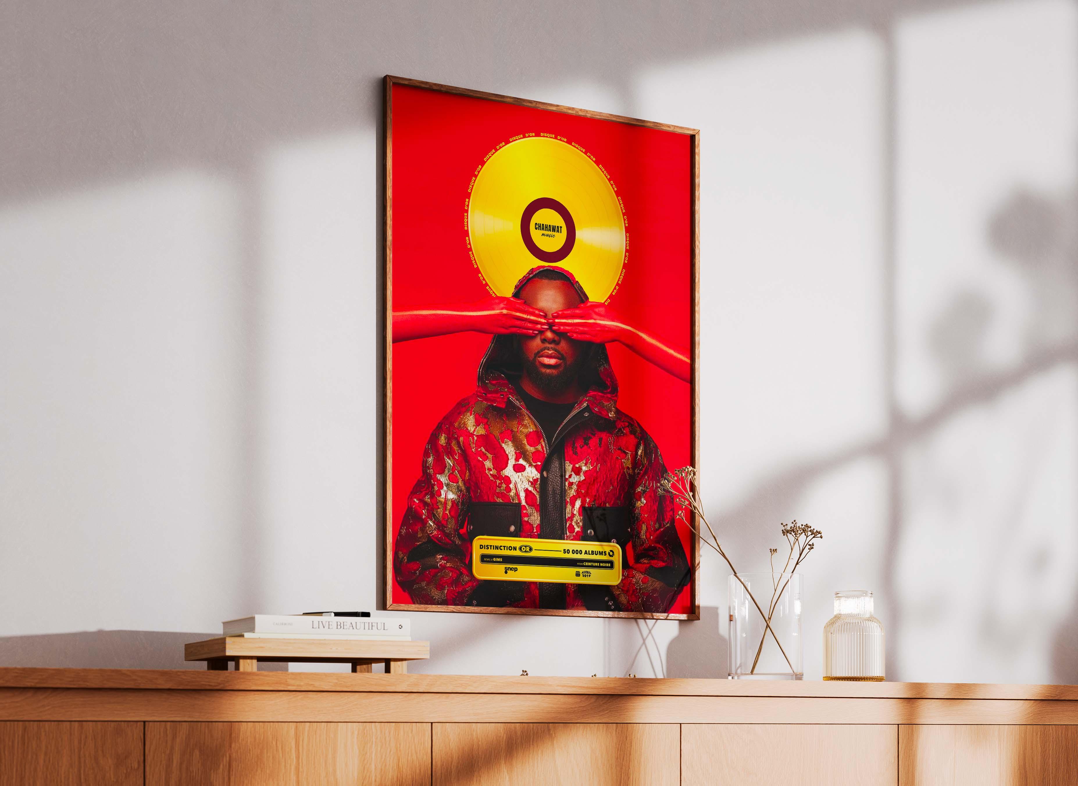 Disque D'or Ceinture Noire Gims - Backyard