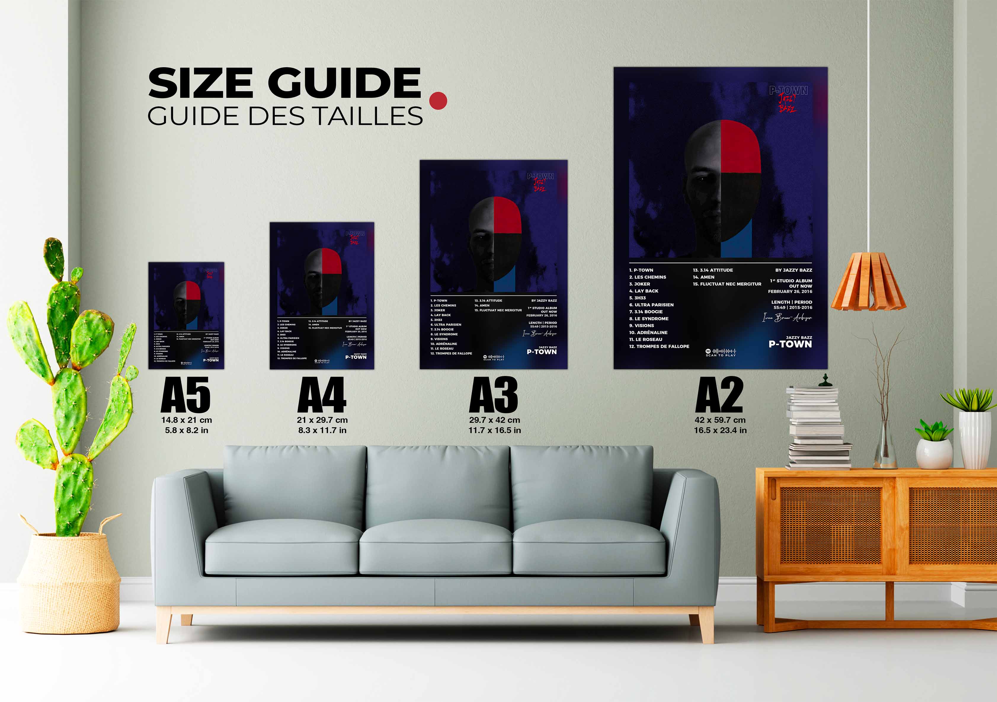 Poster P-Town Jazzy Bazz