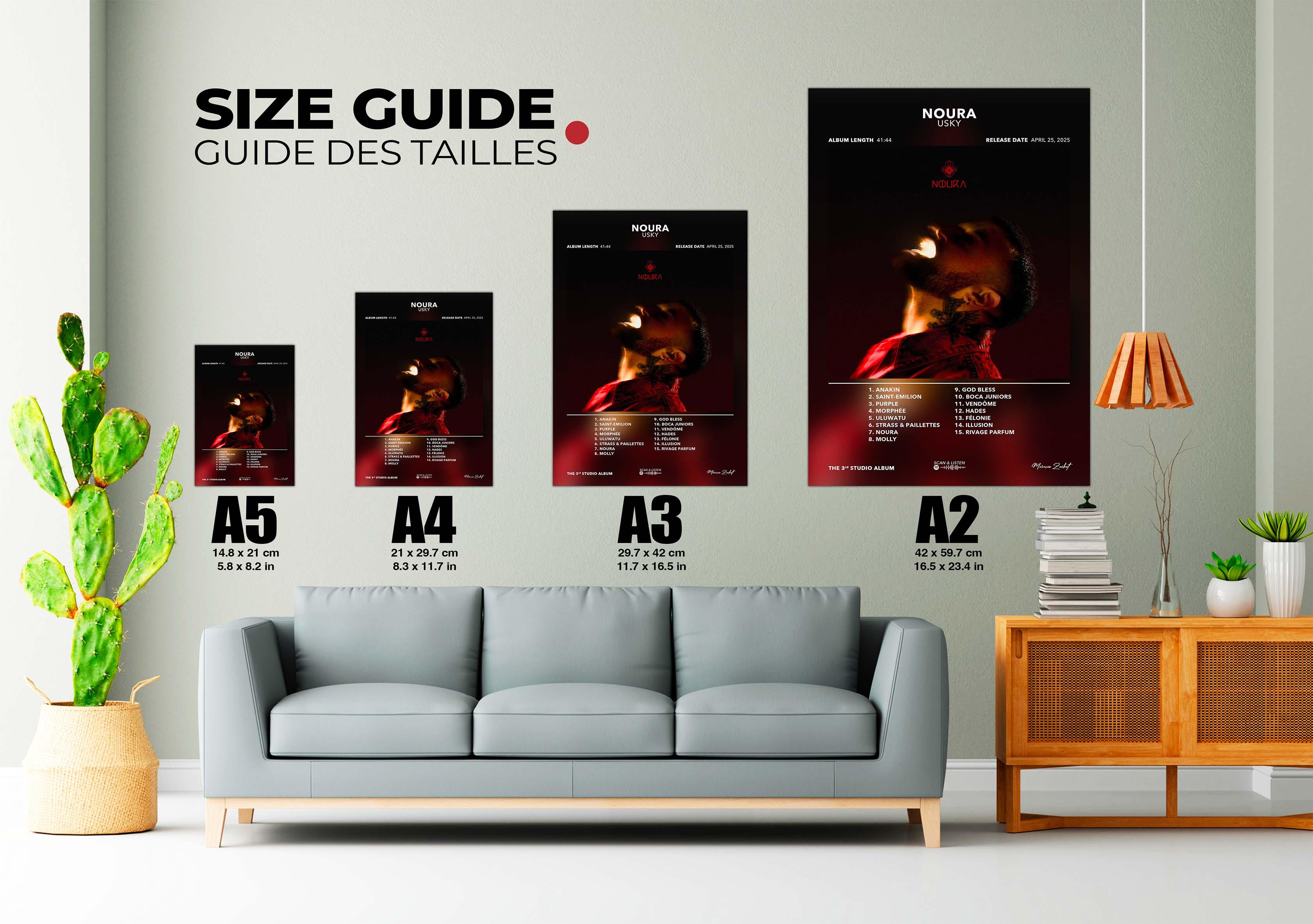 Poster Noura Usky - Backyard