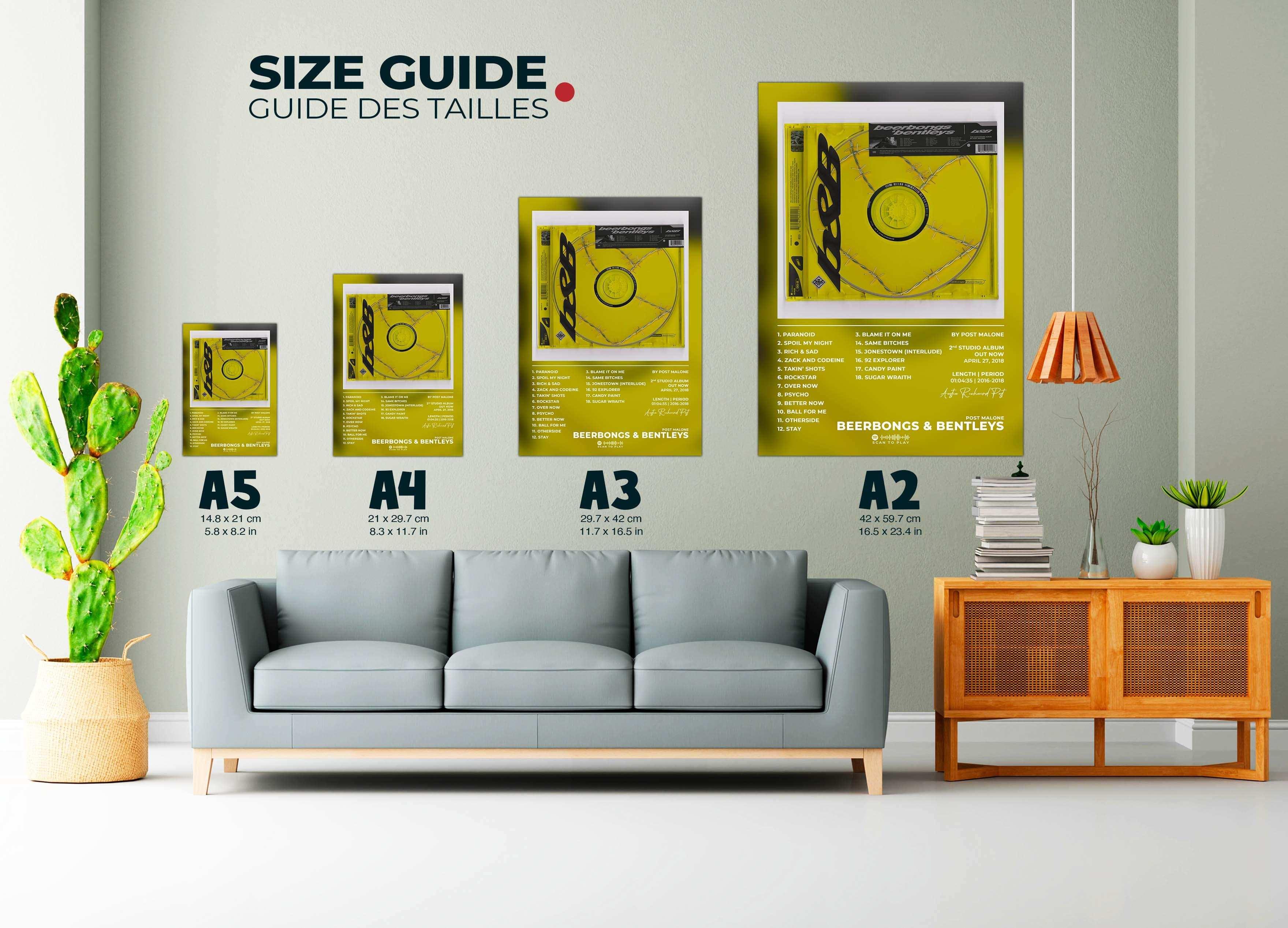 Beerbongs & Bentleys Post Malone Poster - Backyard