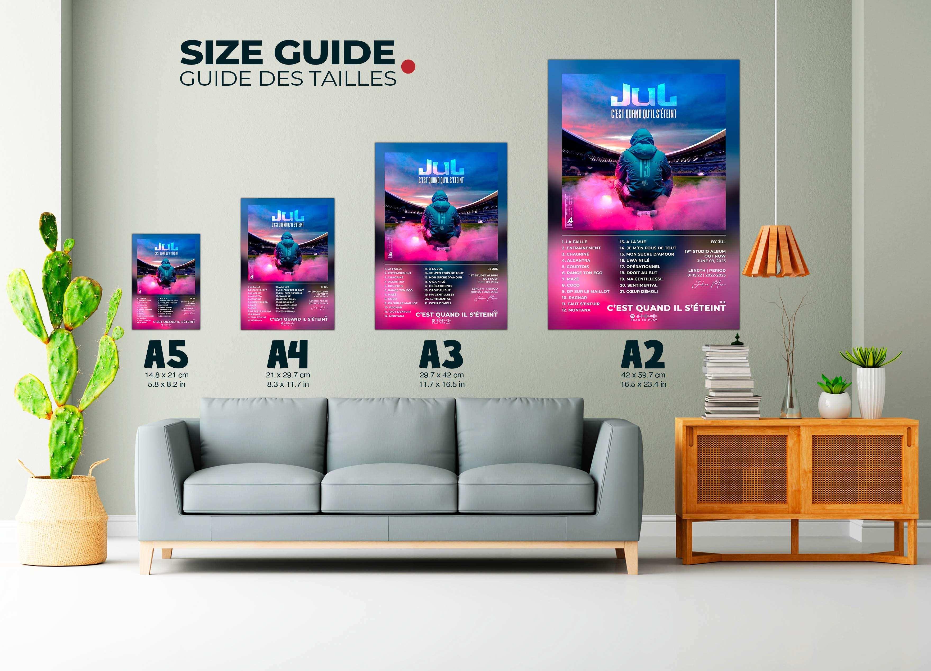 C'est Quand Il S'éteint ? Jul Poster - Backyard