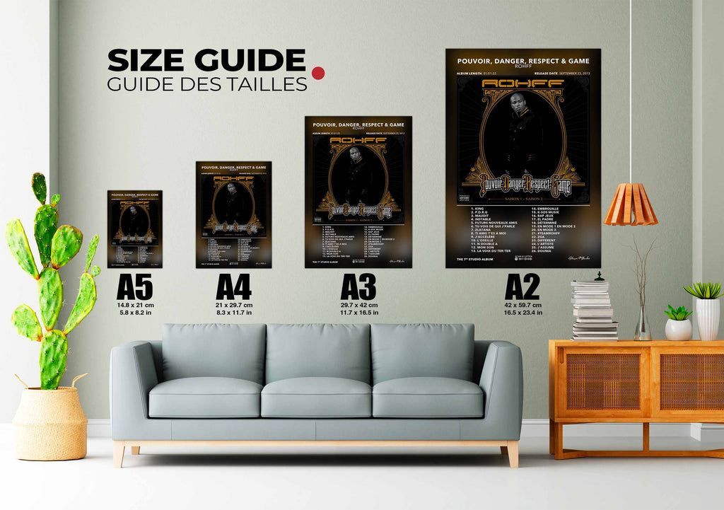 Poster PDRG Pouvoir, Danger, Respect & Game Rohff