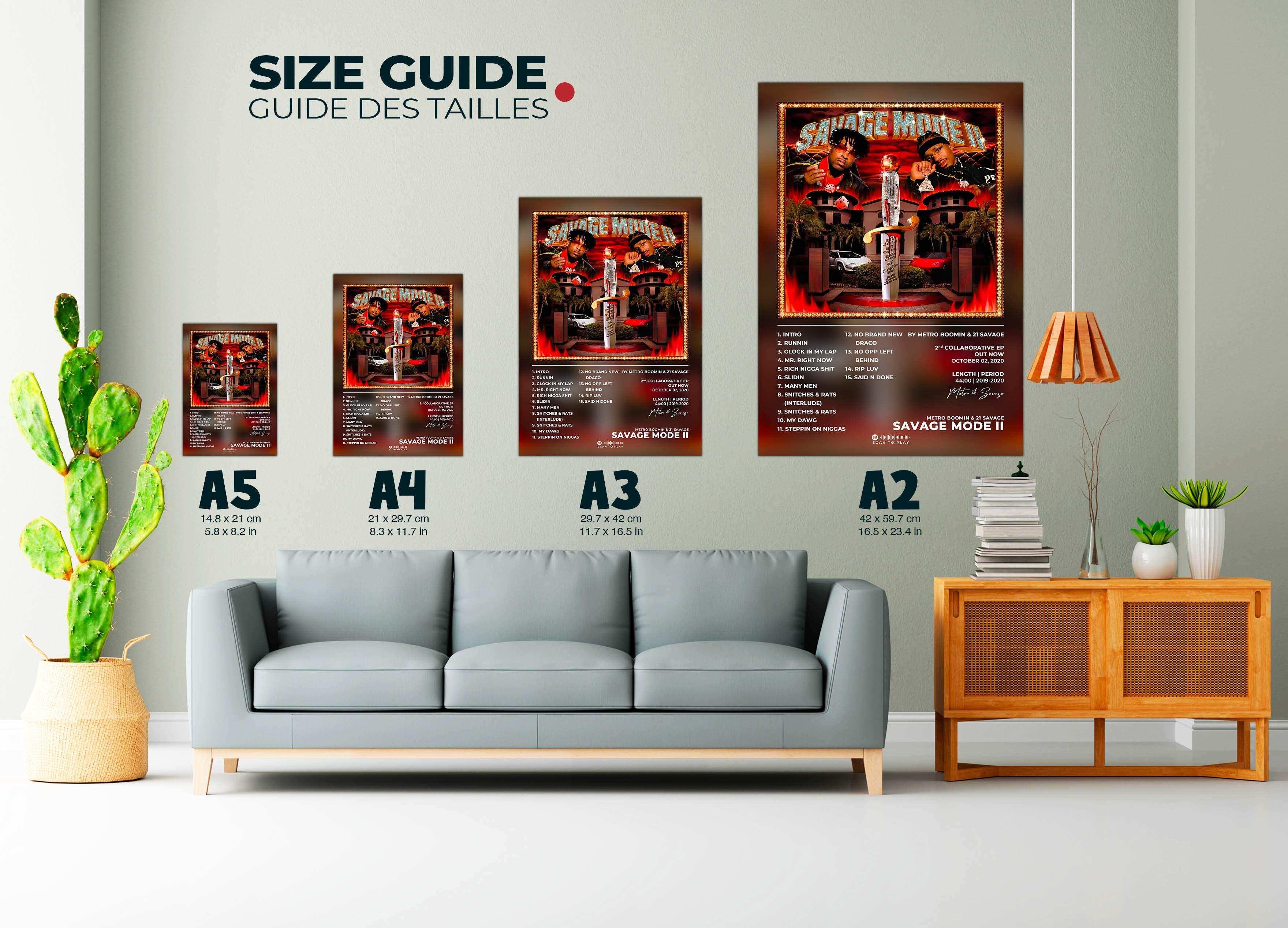 Savage Mode 2 Metro Boomin Poster - Backyard