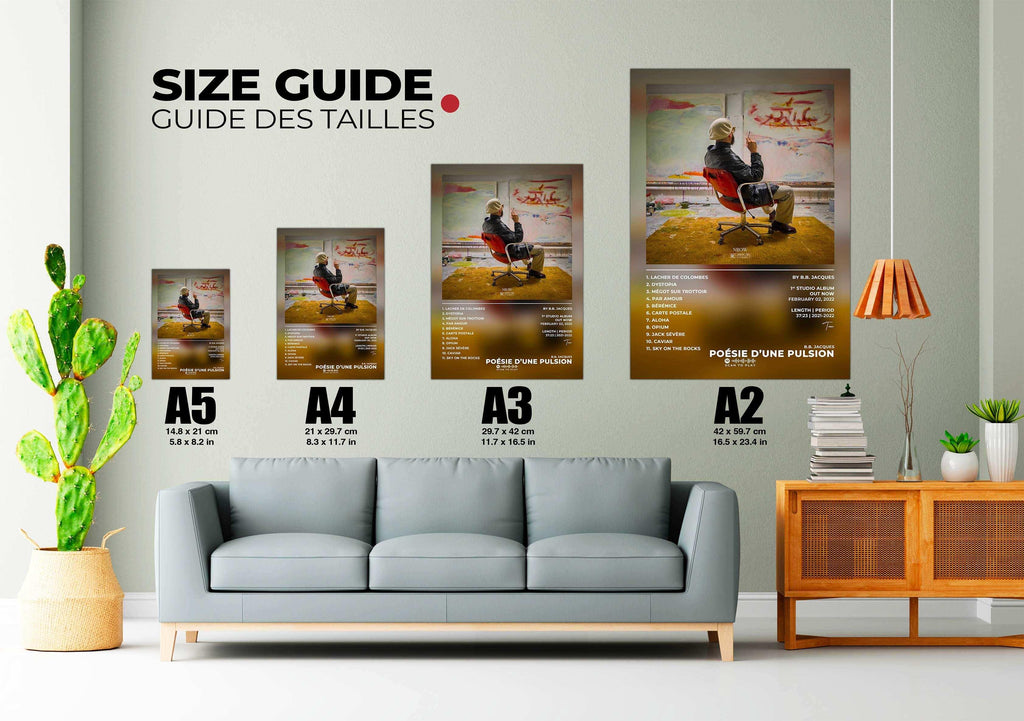 Poésie D'Une Pulsion B.B. Jacques Poster - Backyard