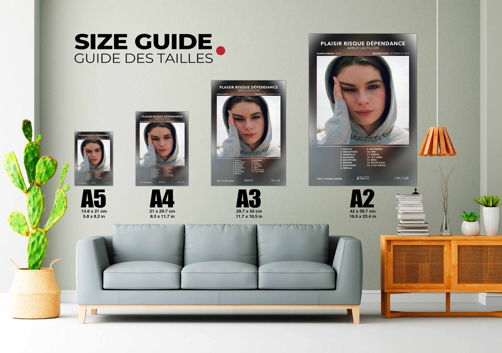Poster Plaisir Risque Dépendance Adèle Castillon