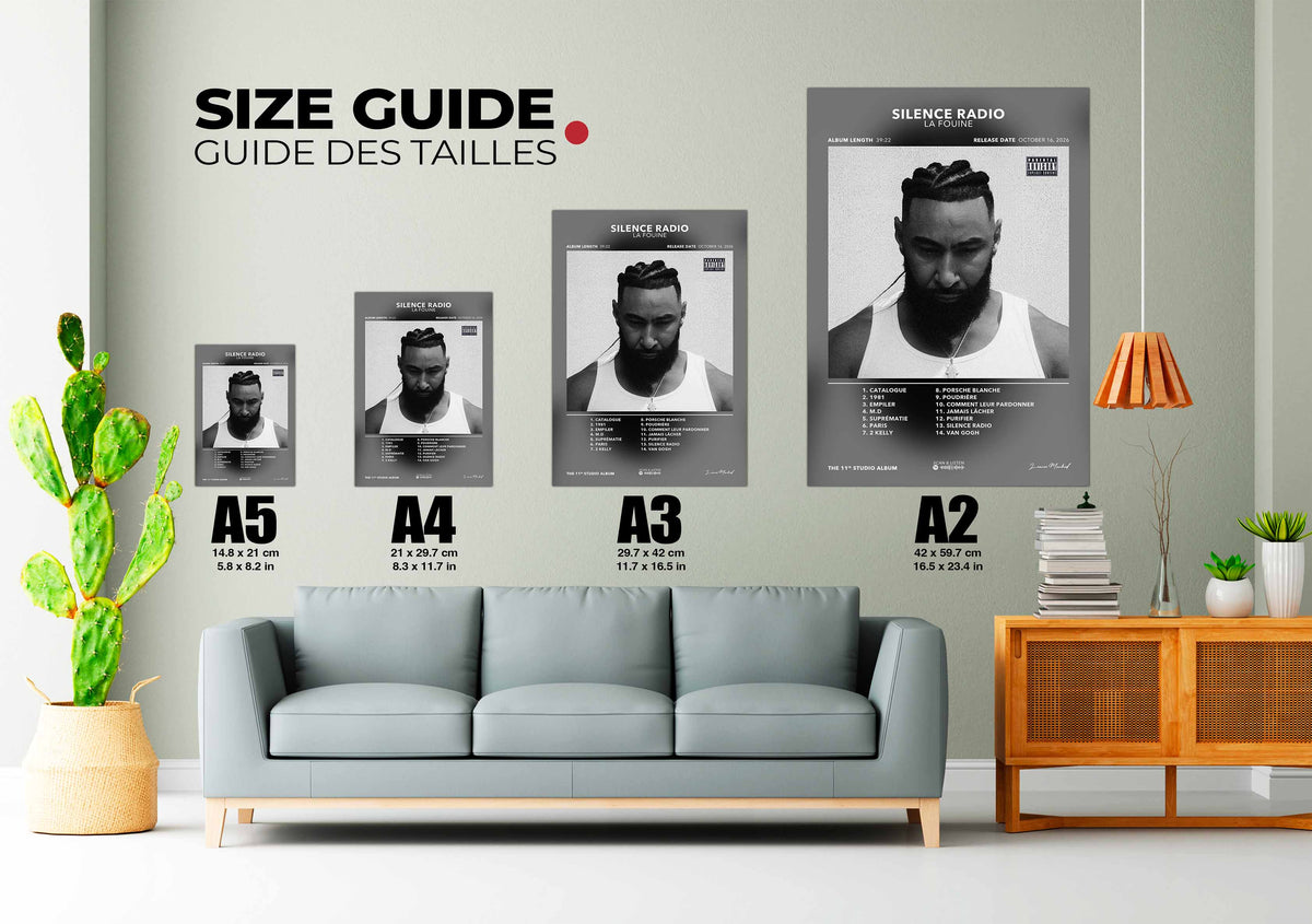 Poster Silence Radio La Fouine