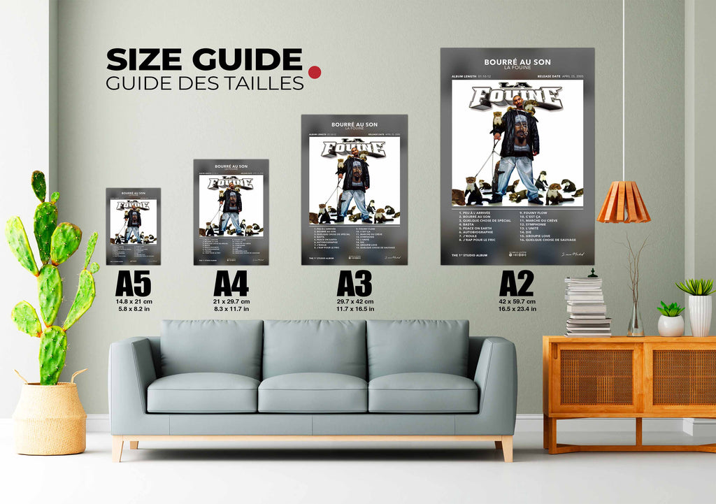 Poster Bourré Au Son La Fouine