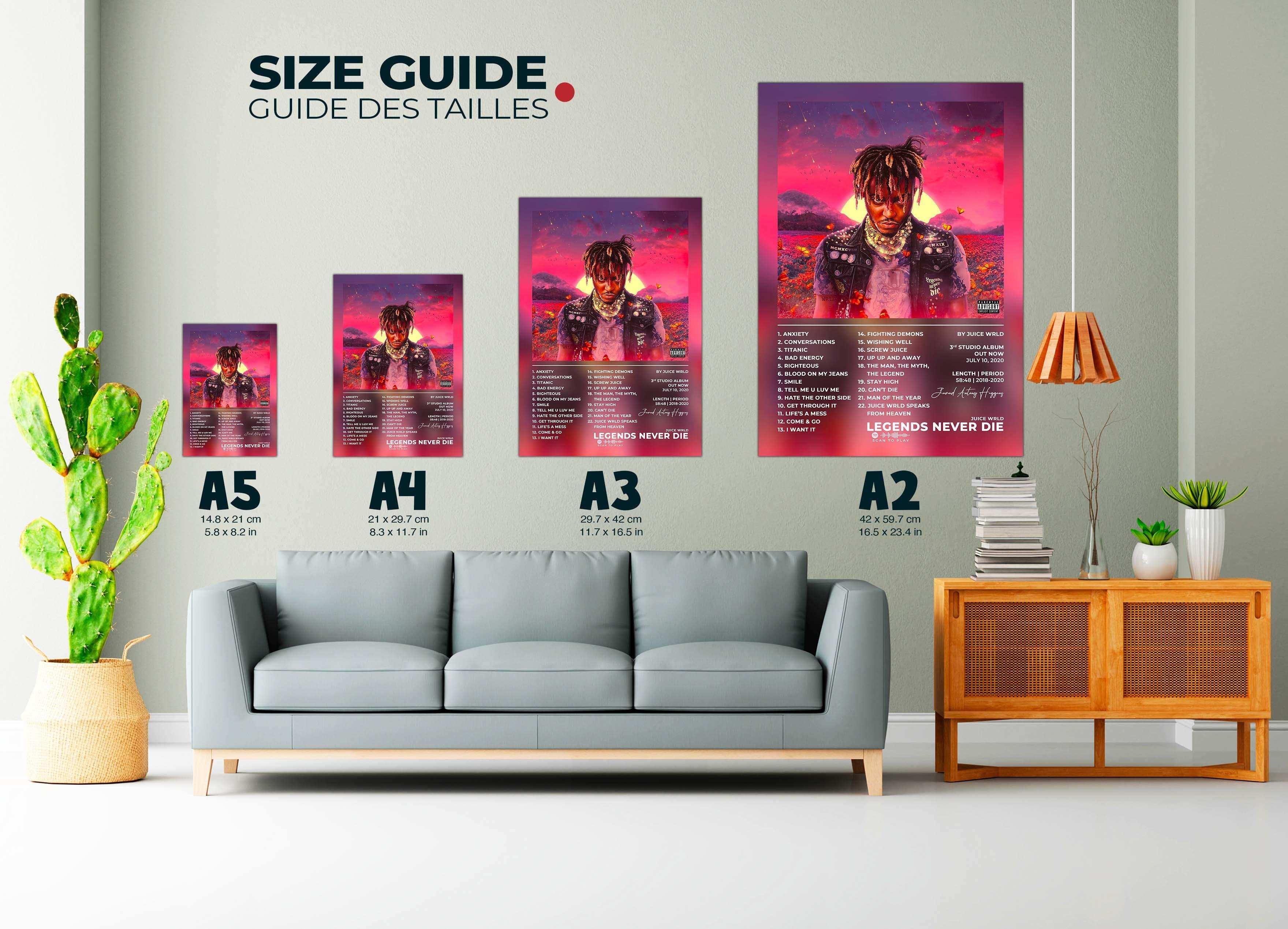 Legends Never Die Juice Wrld Poster - Backyard