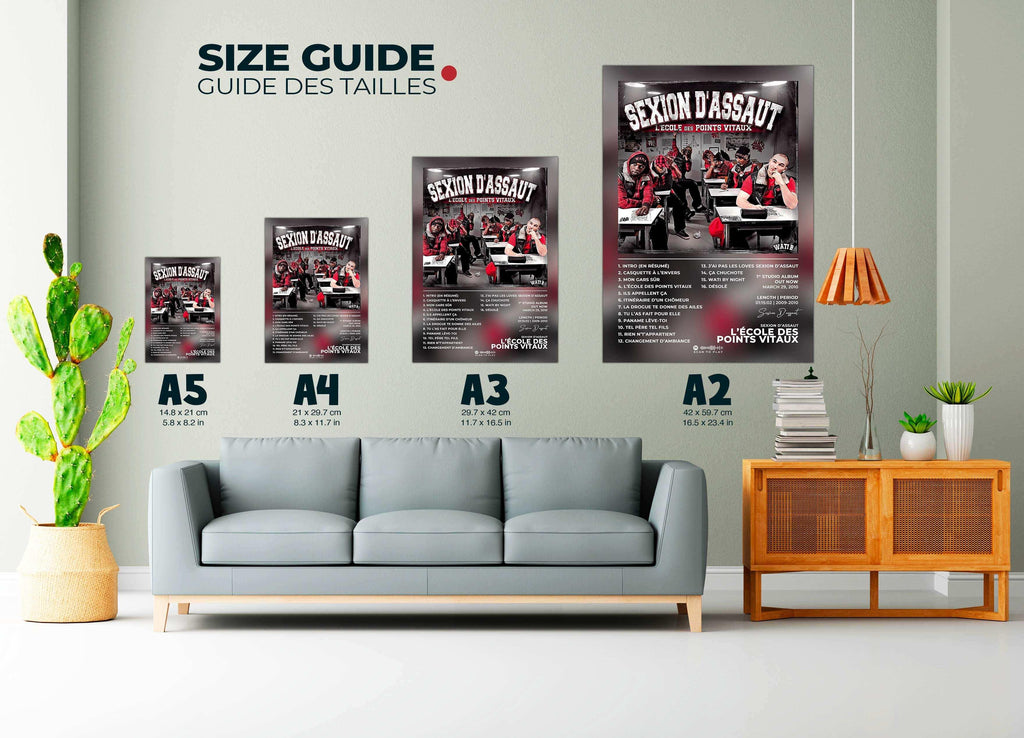 L'École Des Points Vitaux Sexion D'Assaut Poster - Backyard